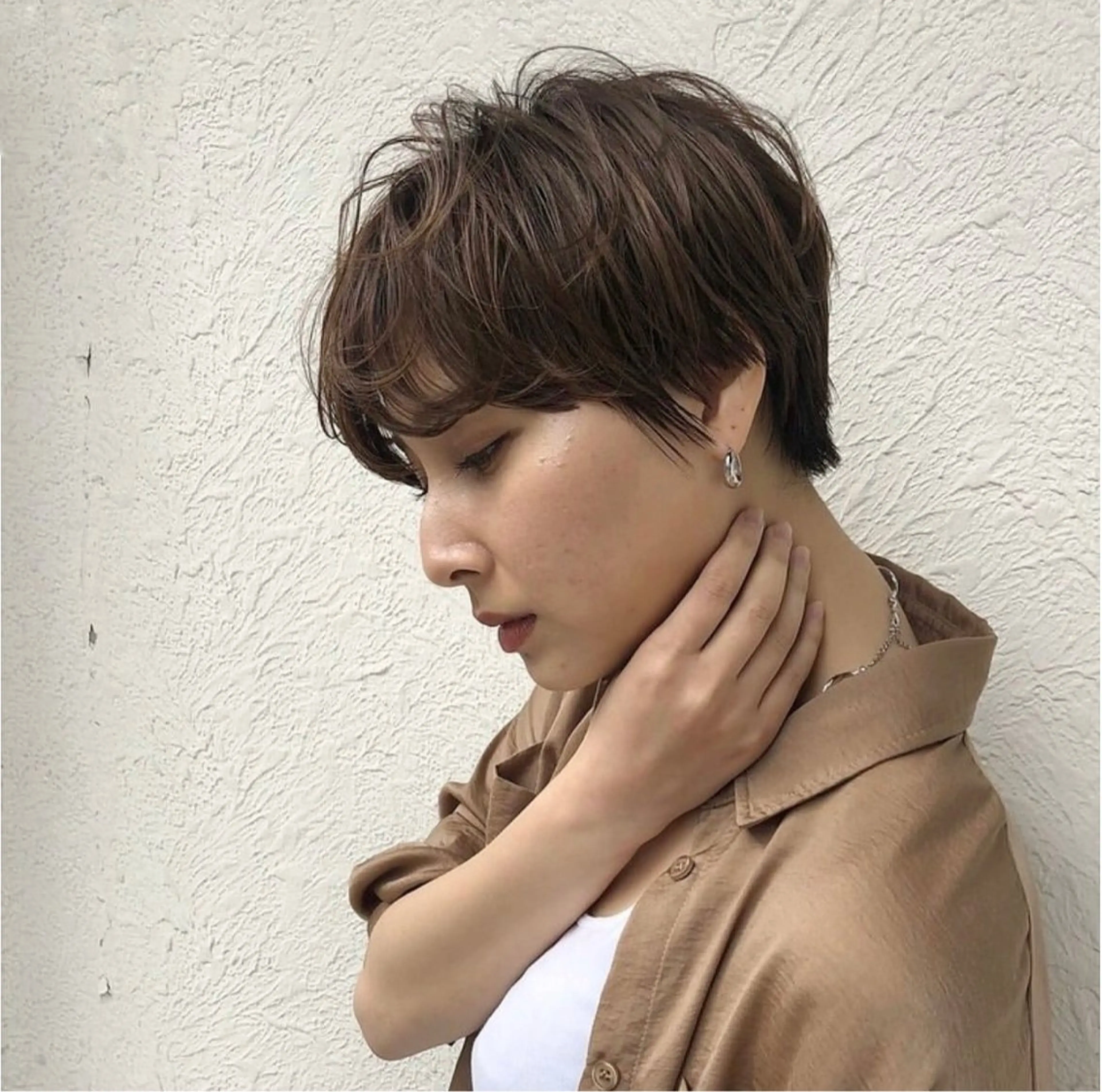 ショート 光石 季世のヘアスタイル