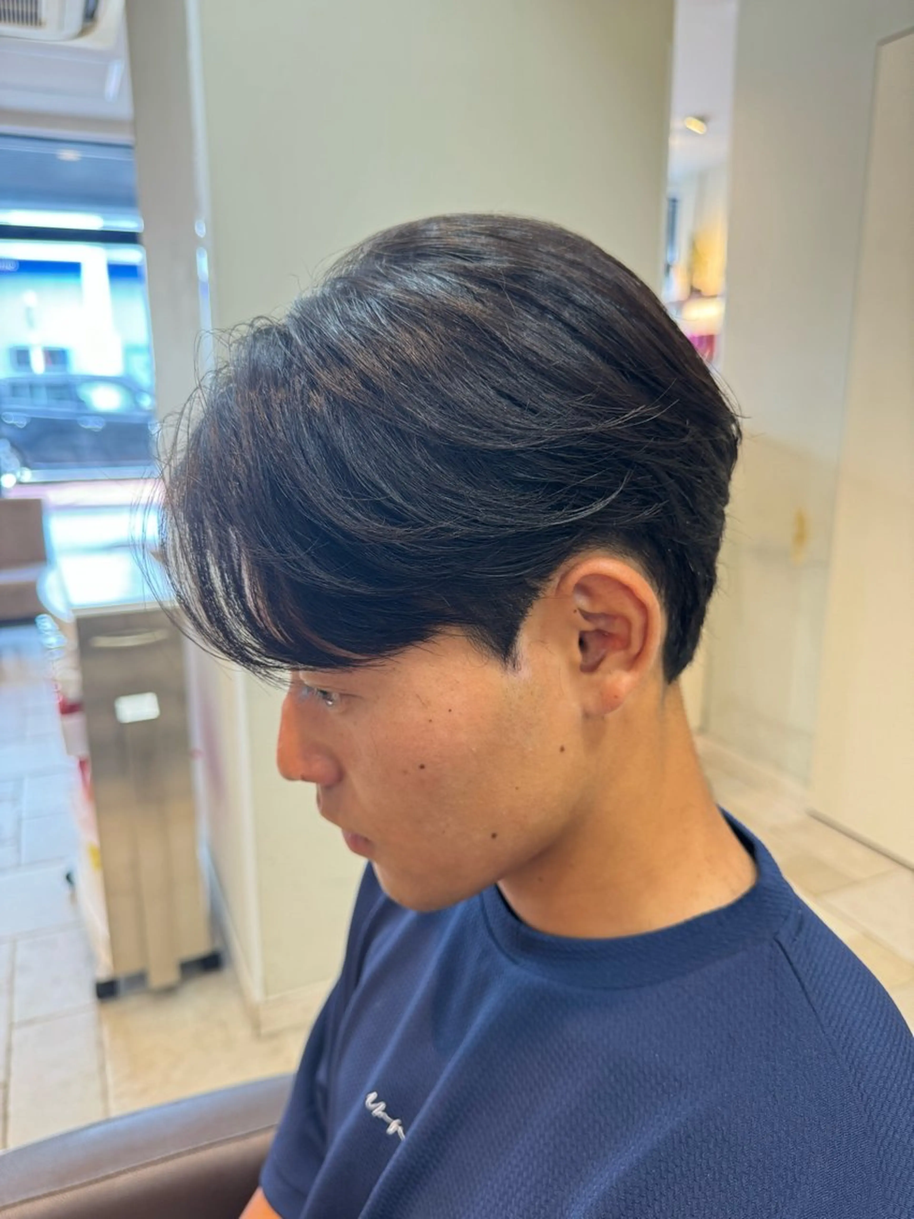 メンズ カット 縮毛矯正 トリートメント パーマ／縮毛矯正/ 店長 ・村田伊吹のヘアスタイル