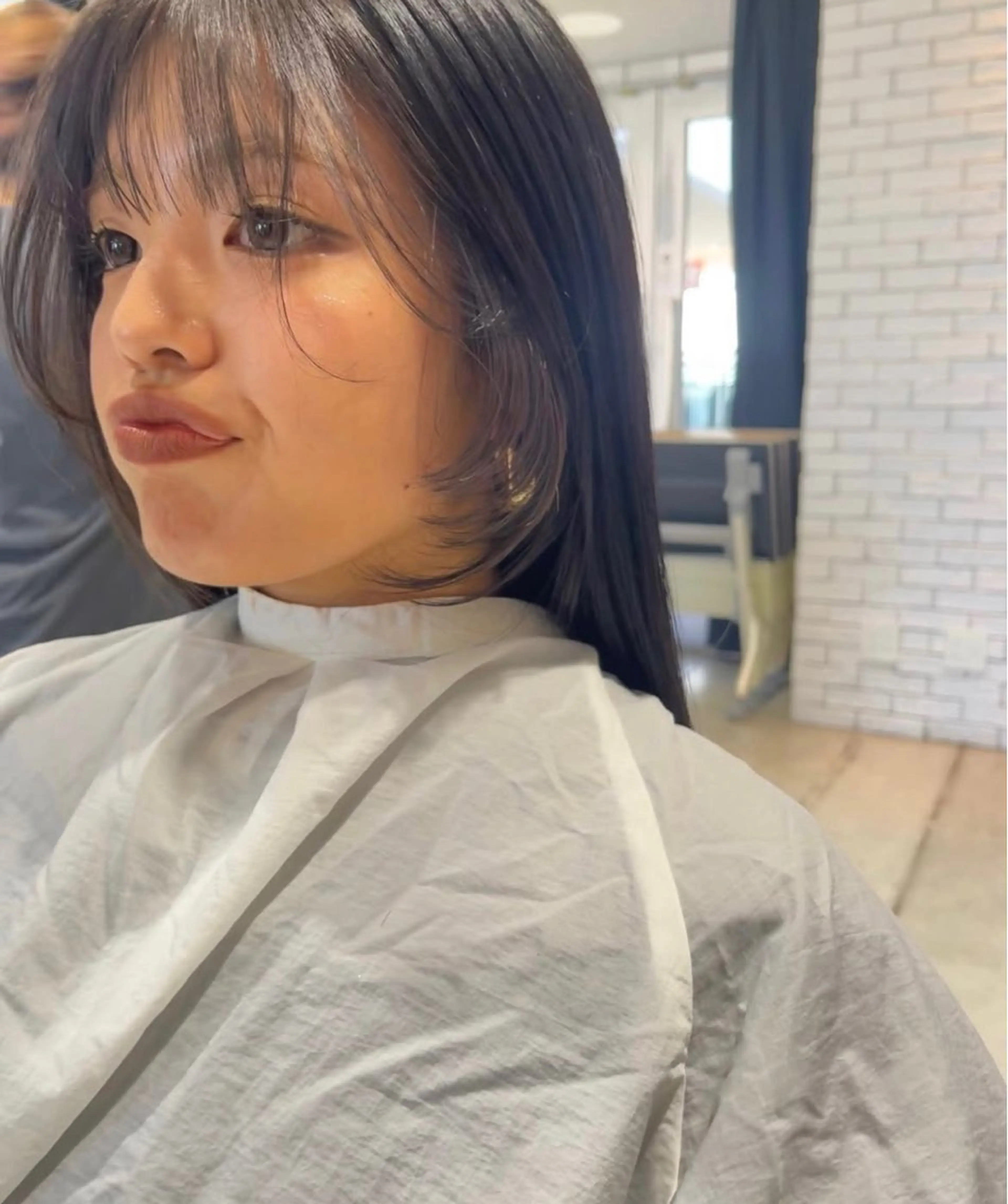 ミディアム RIO 福岡美容師のヘアスタイル