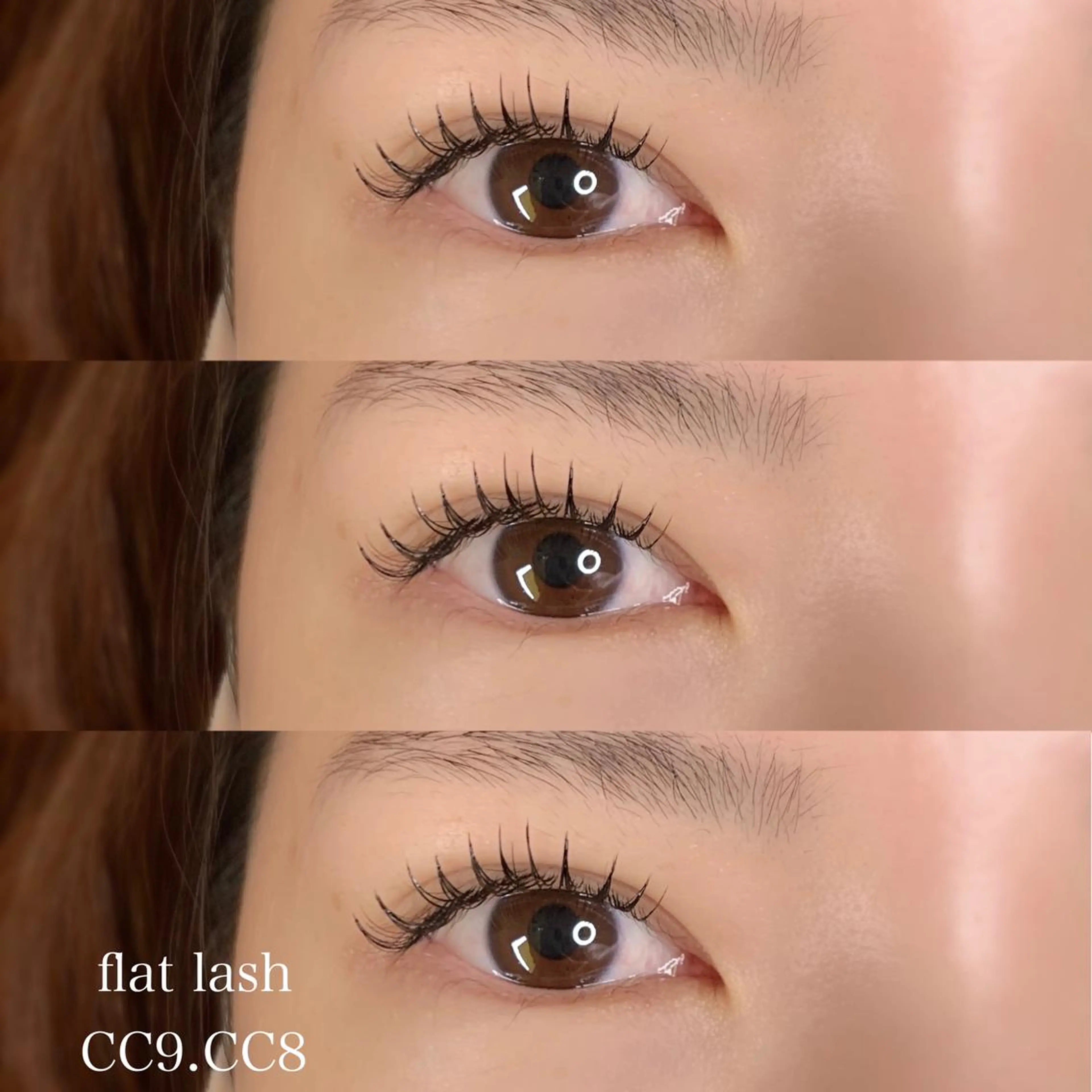 マツエク・マツパ ナチュラル マツエク p's  club所属・藤田 あゆみのマツエク・マツパデザイン