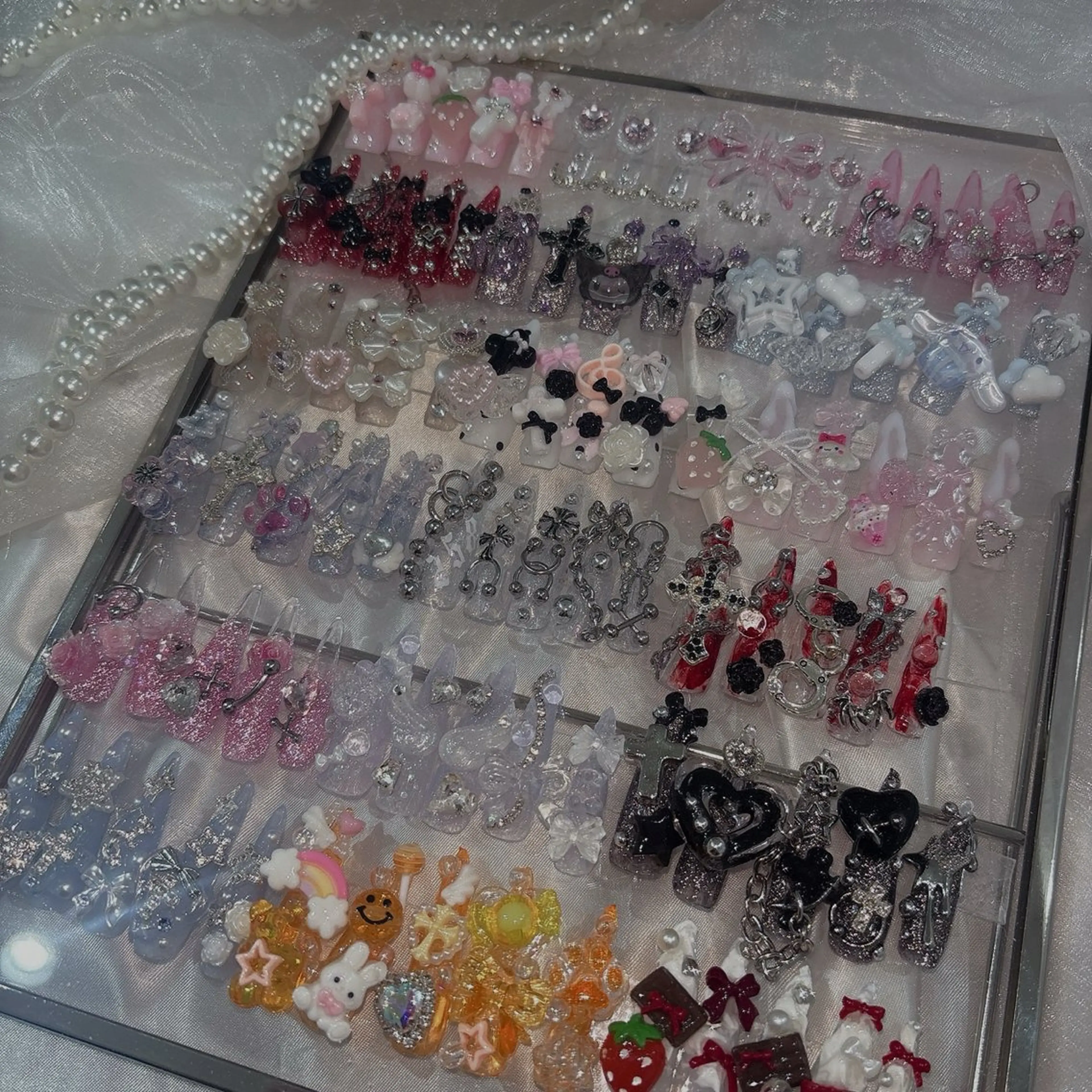 ネイル ハンドネイル 【emu道頓堀】 HONOKAのネイルデザイン