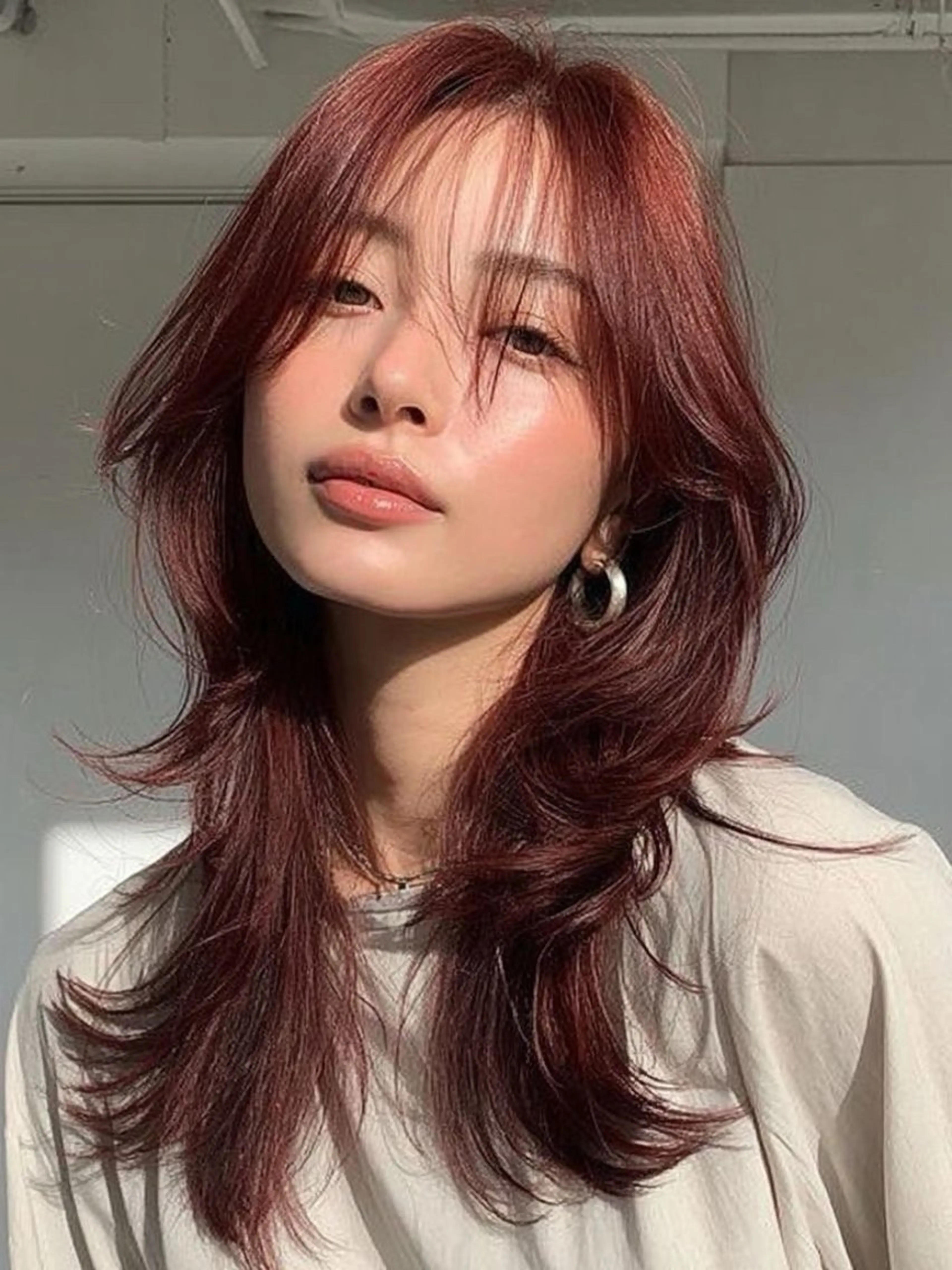 ロング 縮毛矯正/レイヤー カット⭐️SHOTAのヘアスタイル