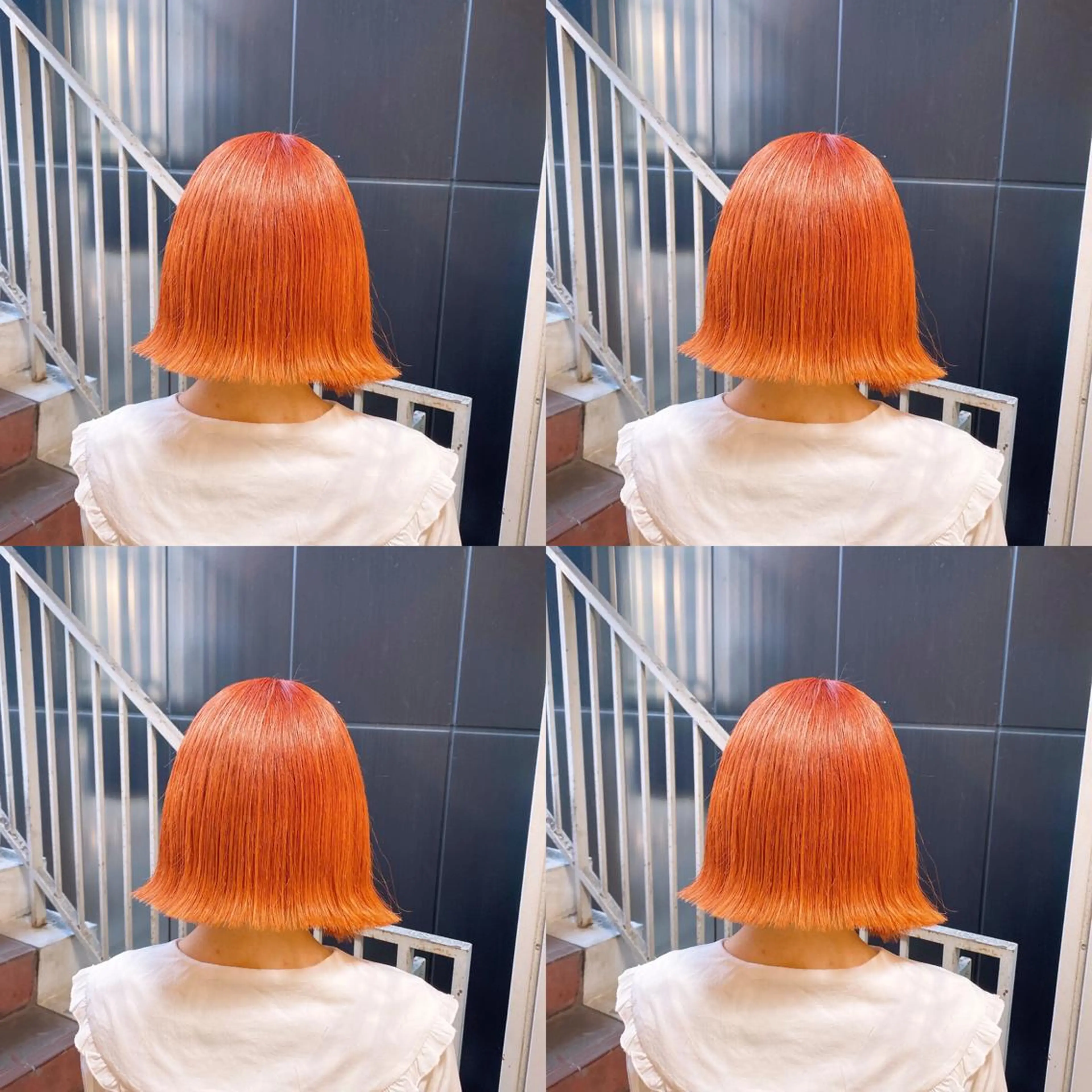 ミディアム カラー レイヤー×髪質改善 マネージャー安藤光司のヘアスタイル