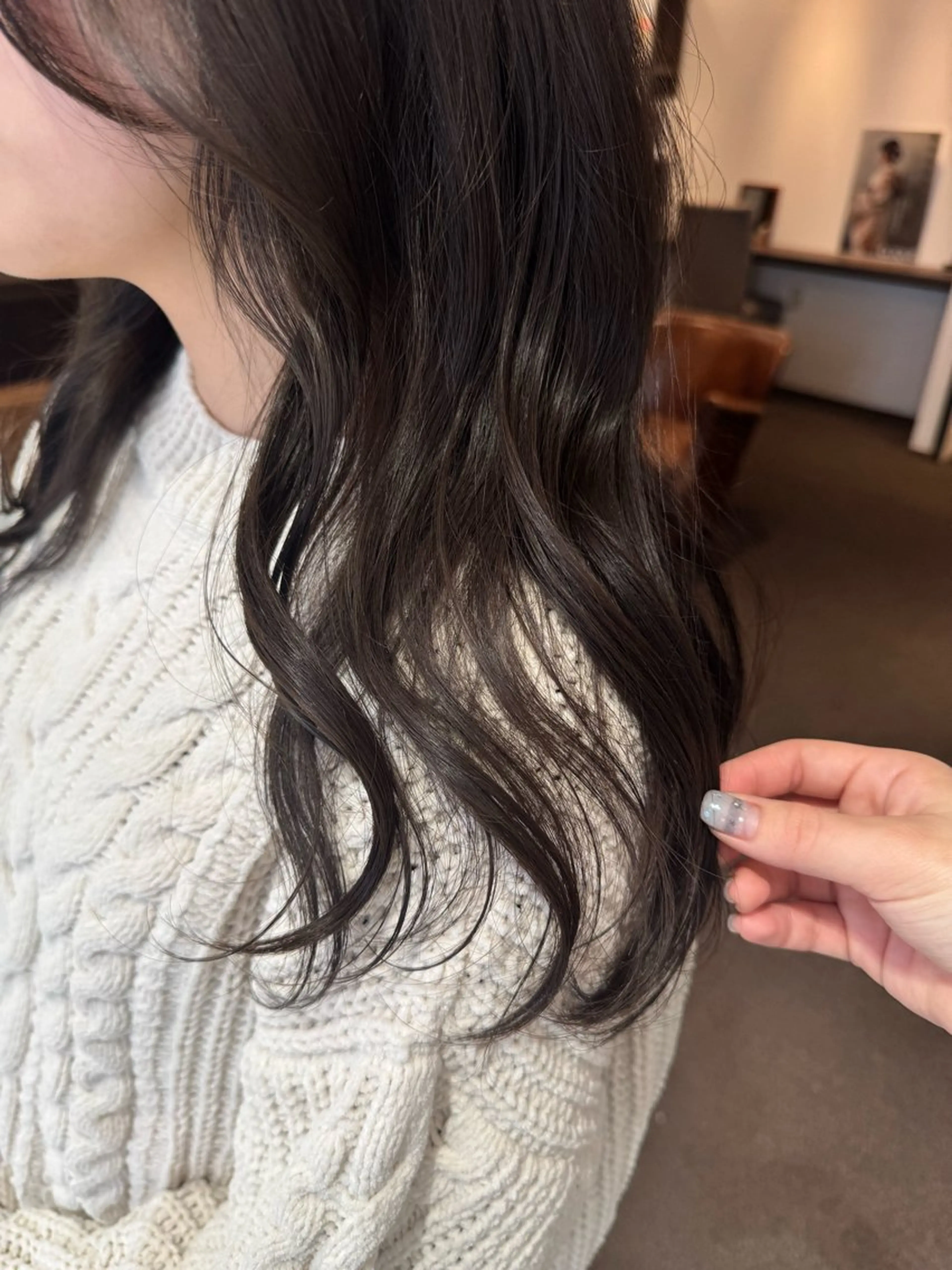 カラー ヘアカラー 新村 美咲のヘアスタイル