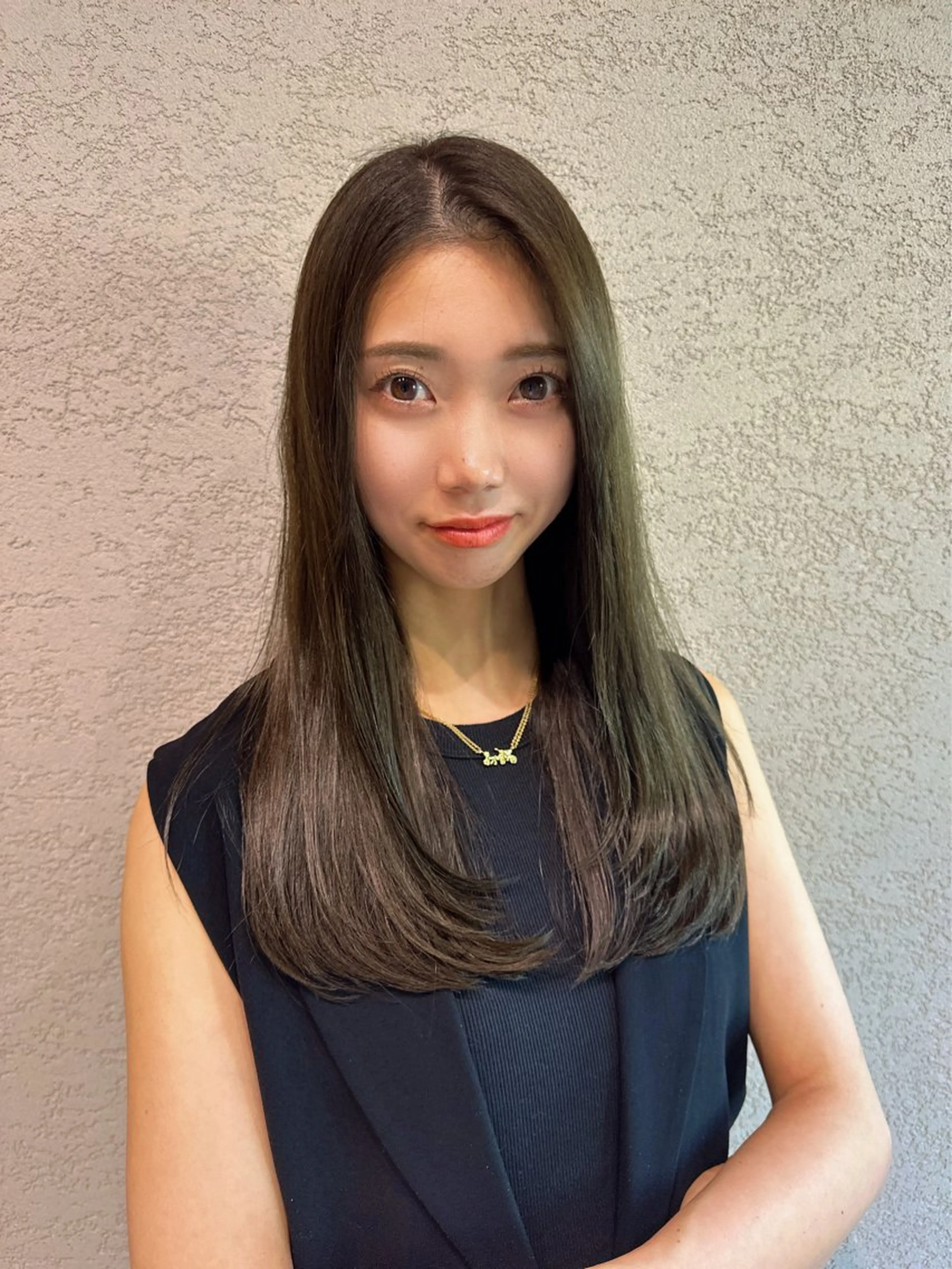 セミロング カラー カット ヘアカラー トリートメント レイヤー❣️縮毛矯 川村利幸のヘアスタイル