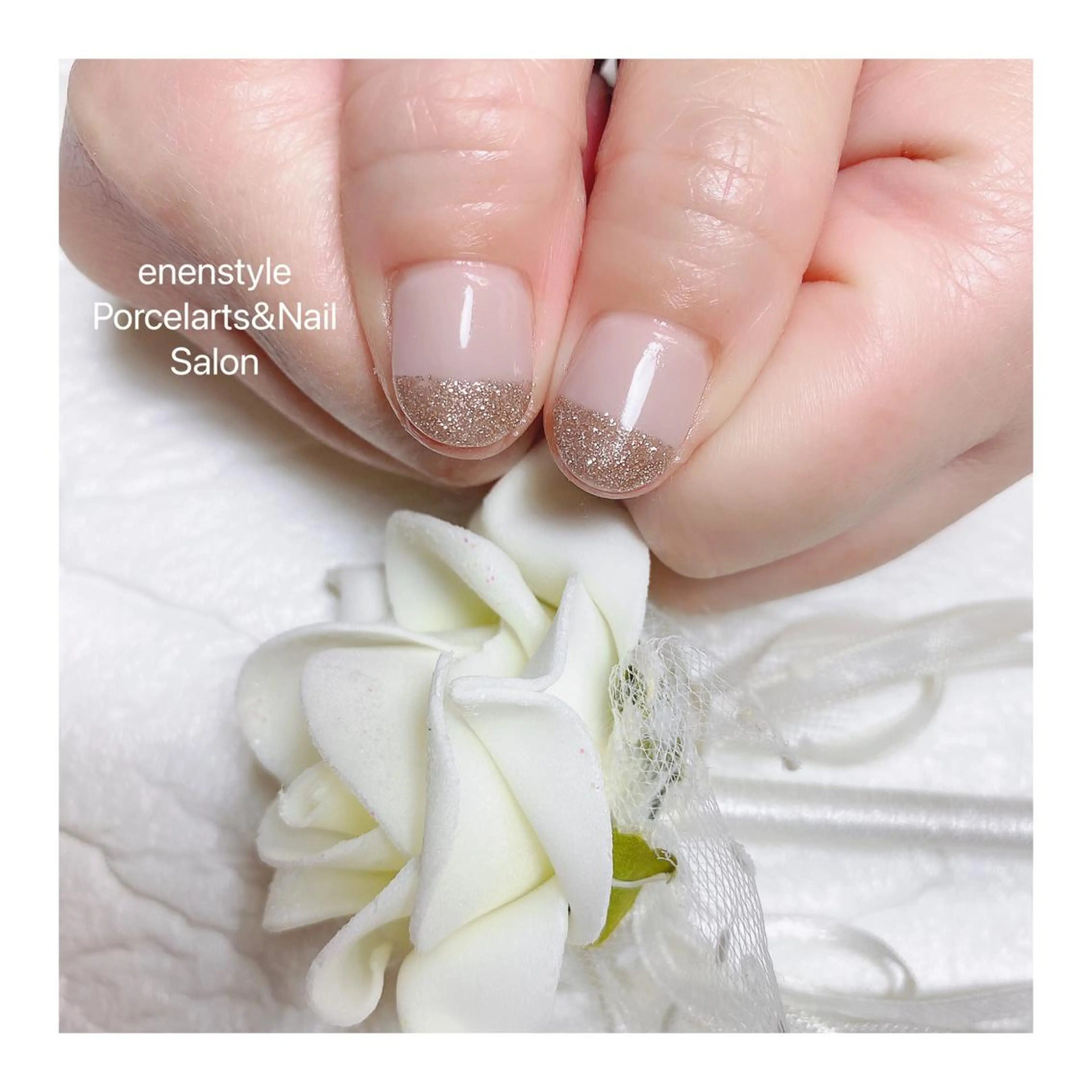 ショート ネイル ハンドネイル 👑enen style👑のネイルデザイン