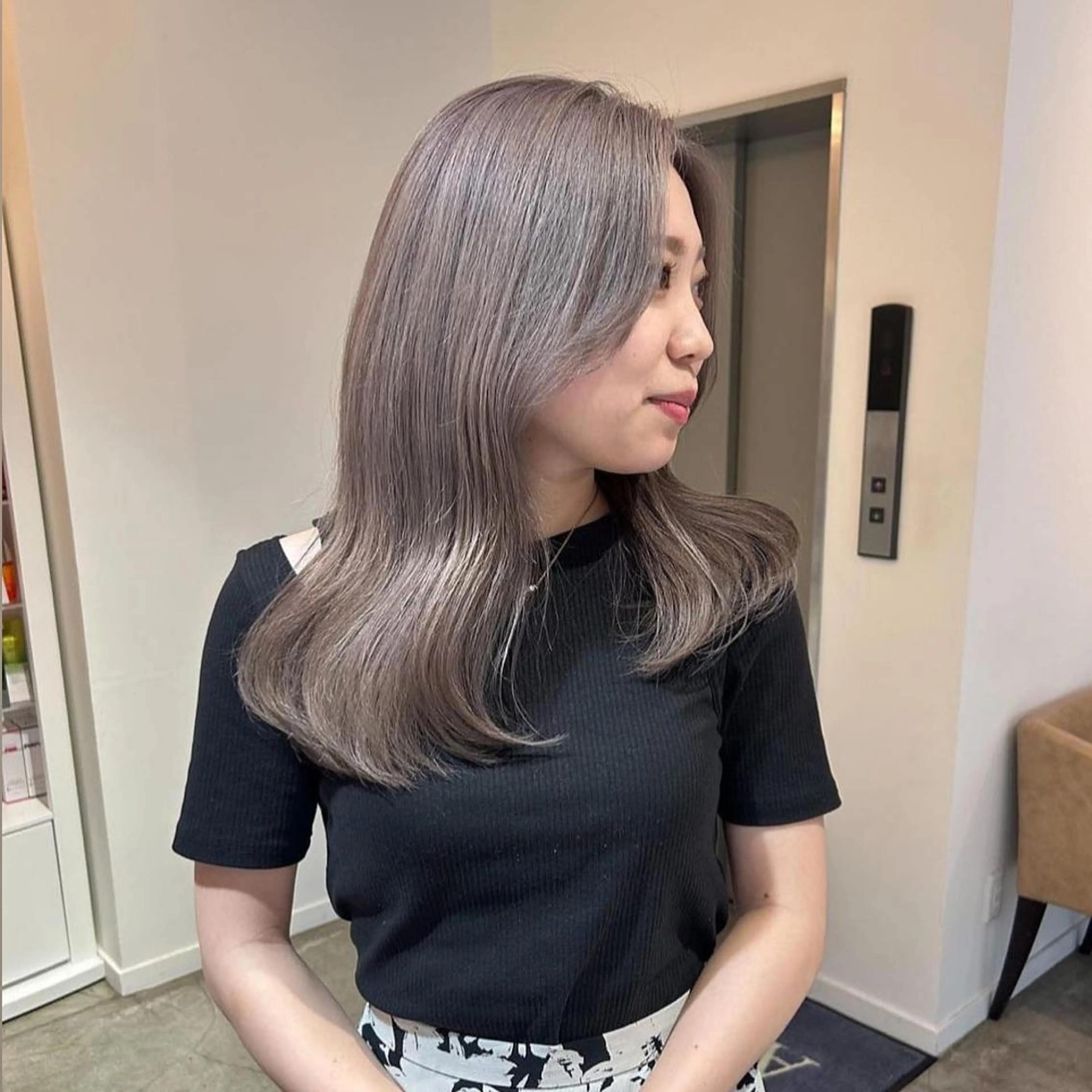 【平日限定メニュー】艶感カラー+オージュア4ステップトリートメントの写真