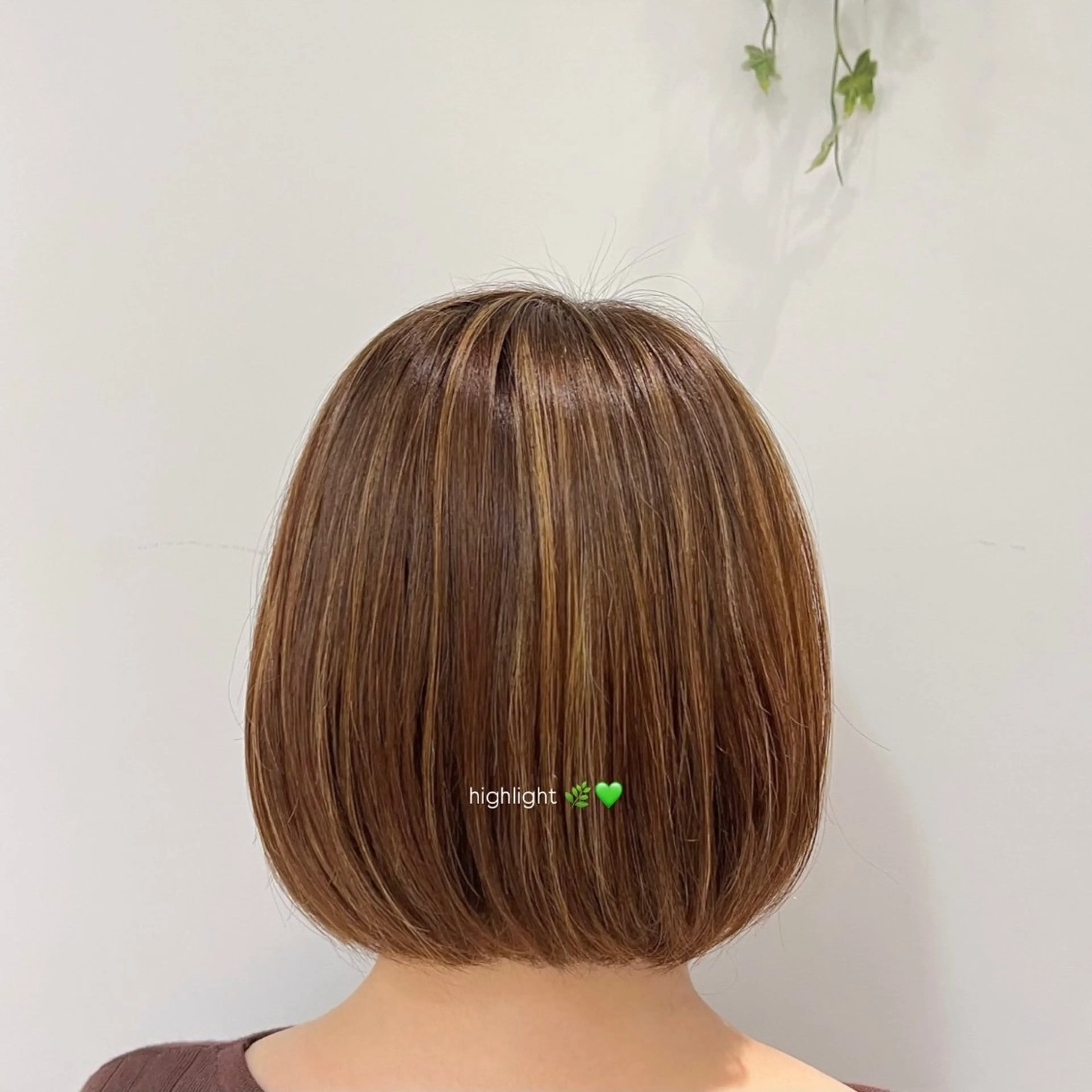 ハイライトorローライト➕保湿トリートメントの写真