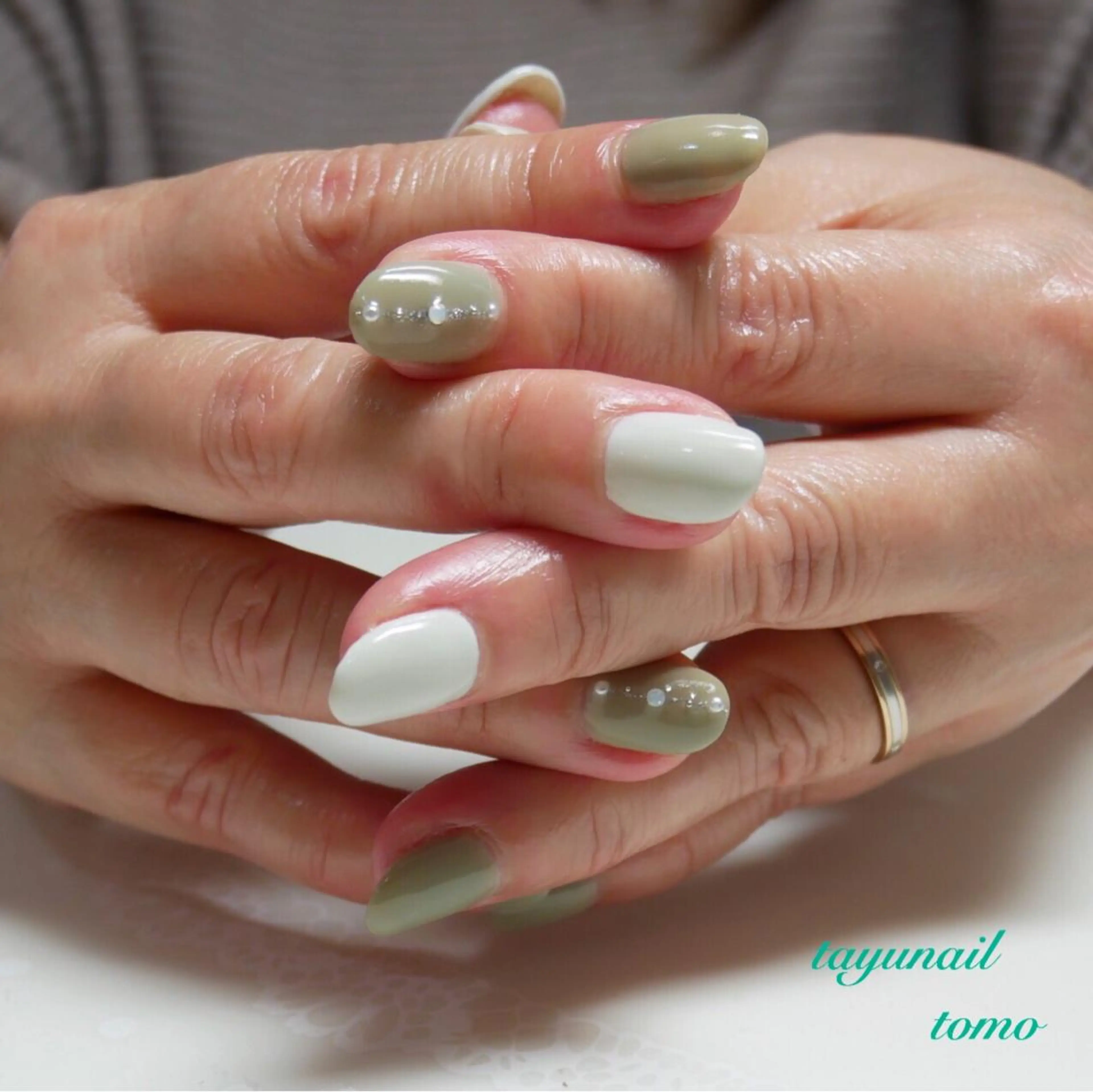 ネイル ハンドネイル ネイルサロン・ネイルスクール たゆnail所属・ネイルサロン 【たゆnail】のネイルデザイン