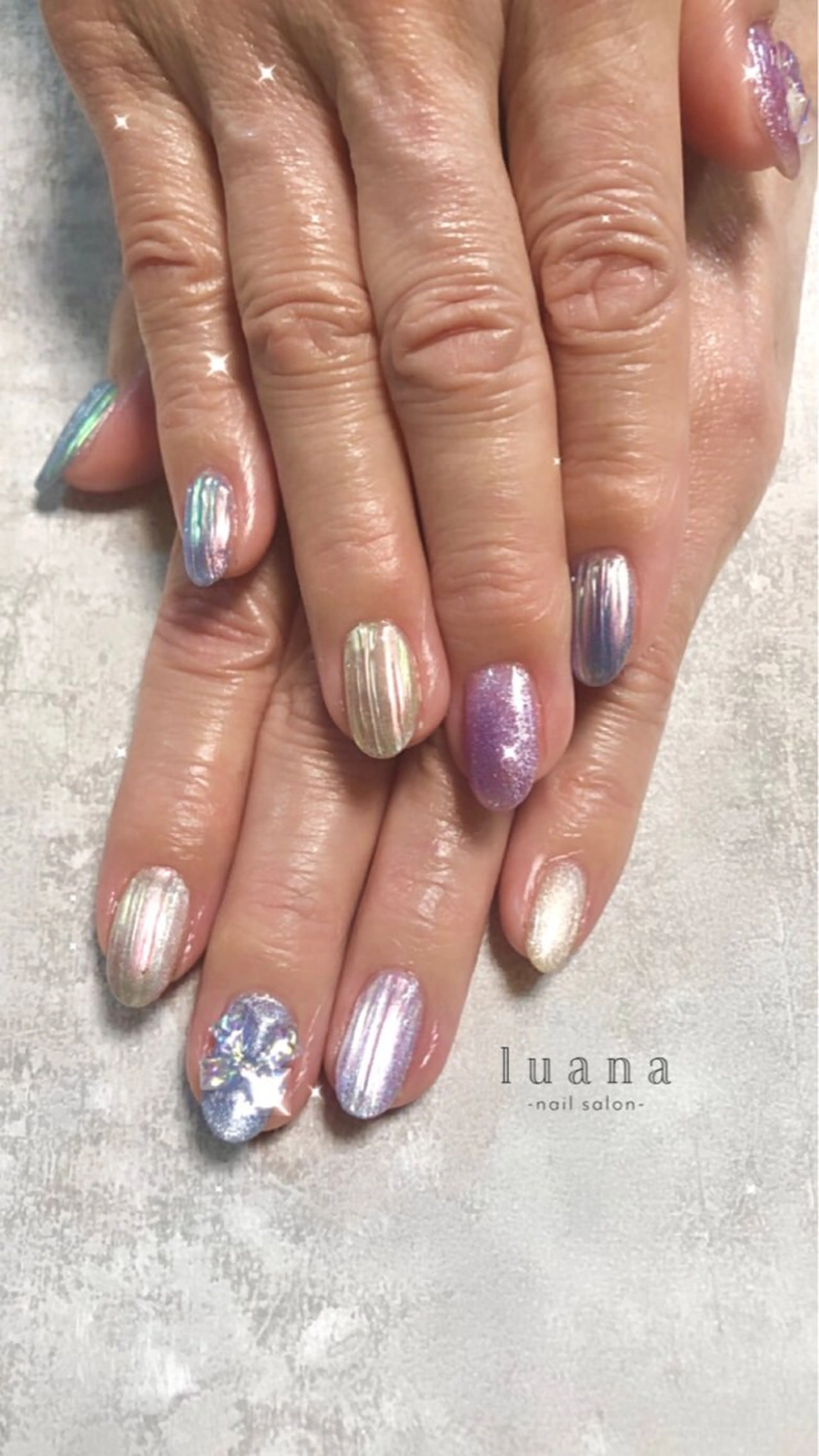 ネイル ハンドネイル luana ネイルサロンのネイルデザイン