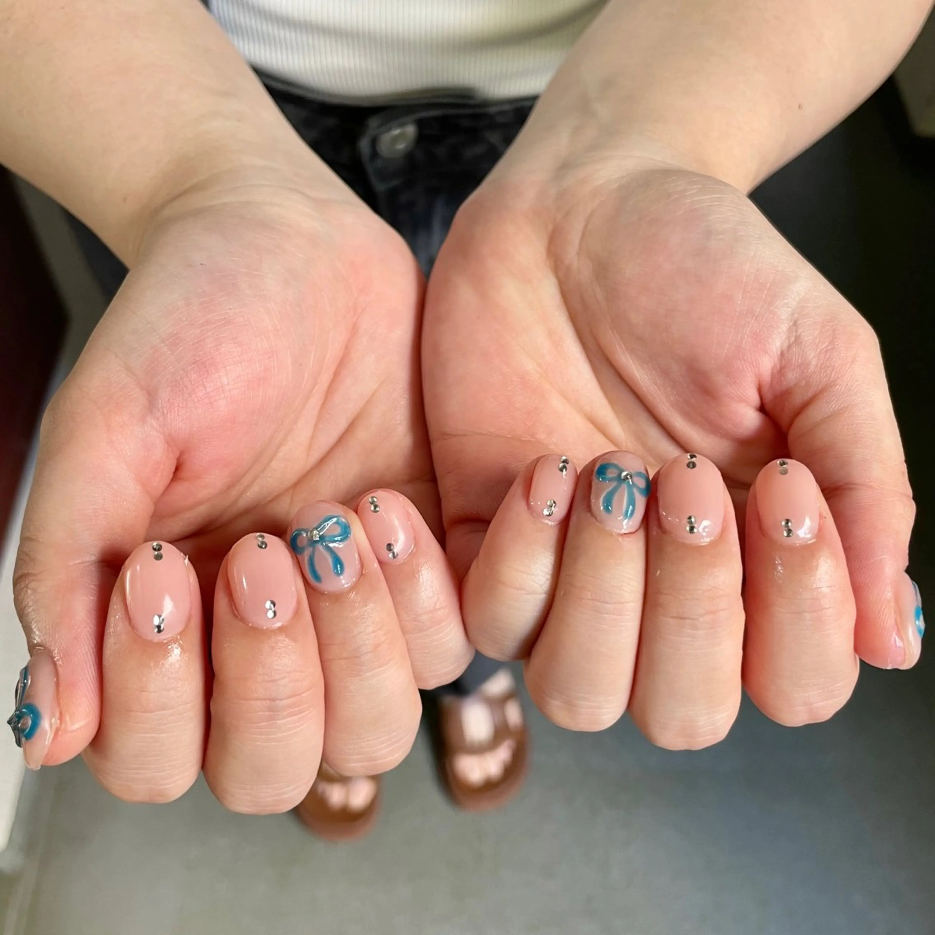 ネイル ハンドネイル ハンドケア 🍑 momo_nailのネイルデザイン