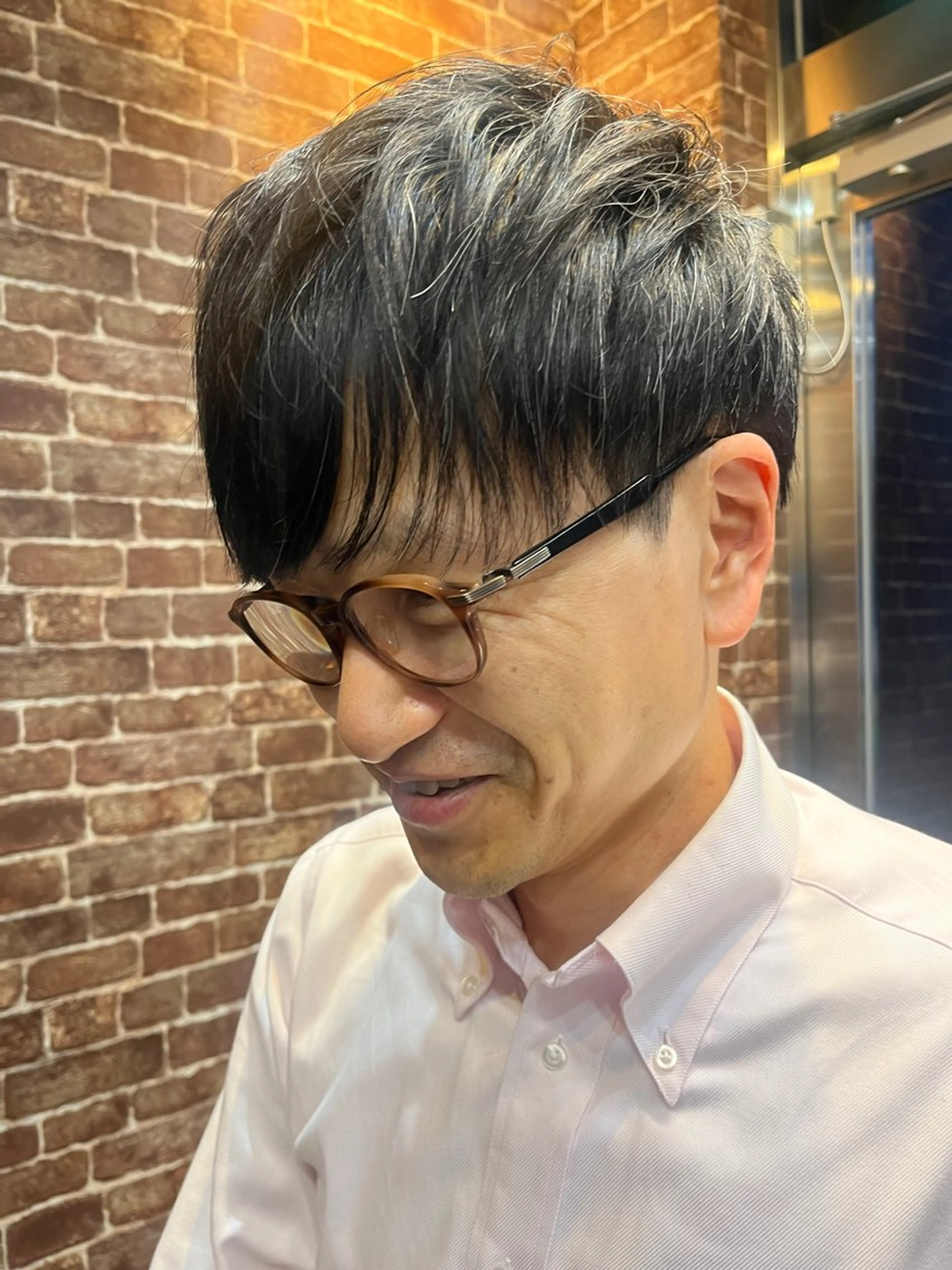 ショート メンズ ヘッドスパ 久木原 ゆりのヘアスタイル