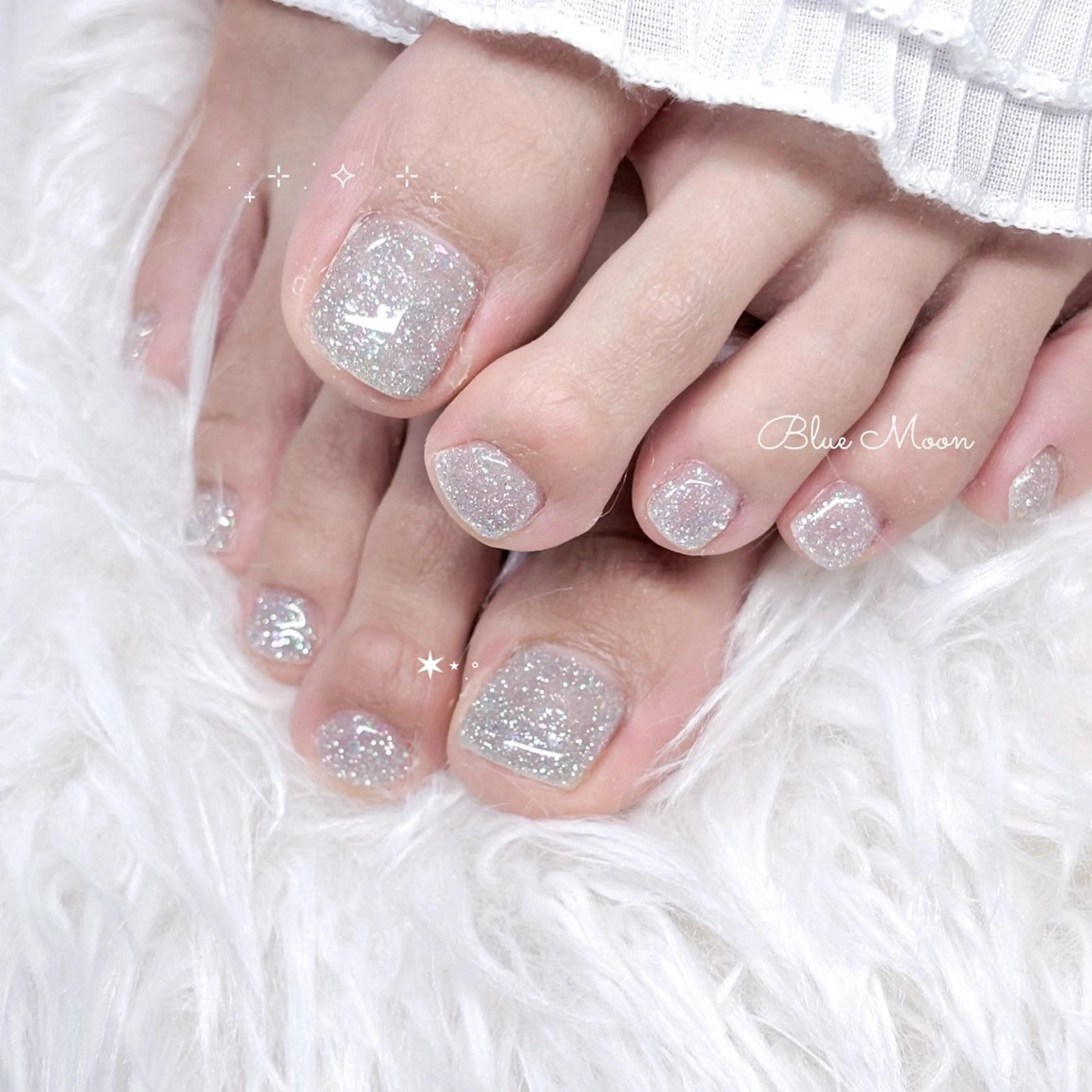 ネイル フットネイル nail salon Blue Moonのネイルデザイン