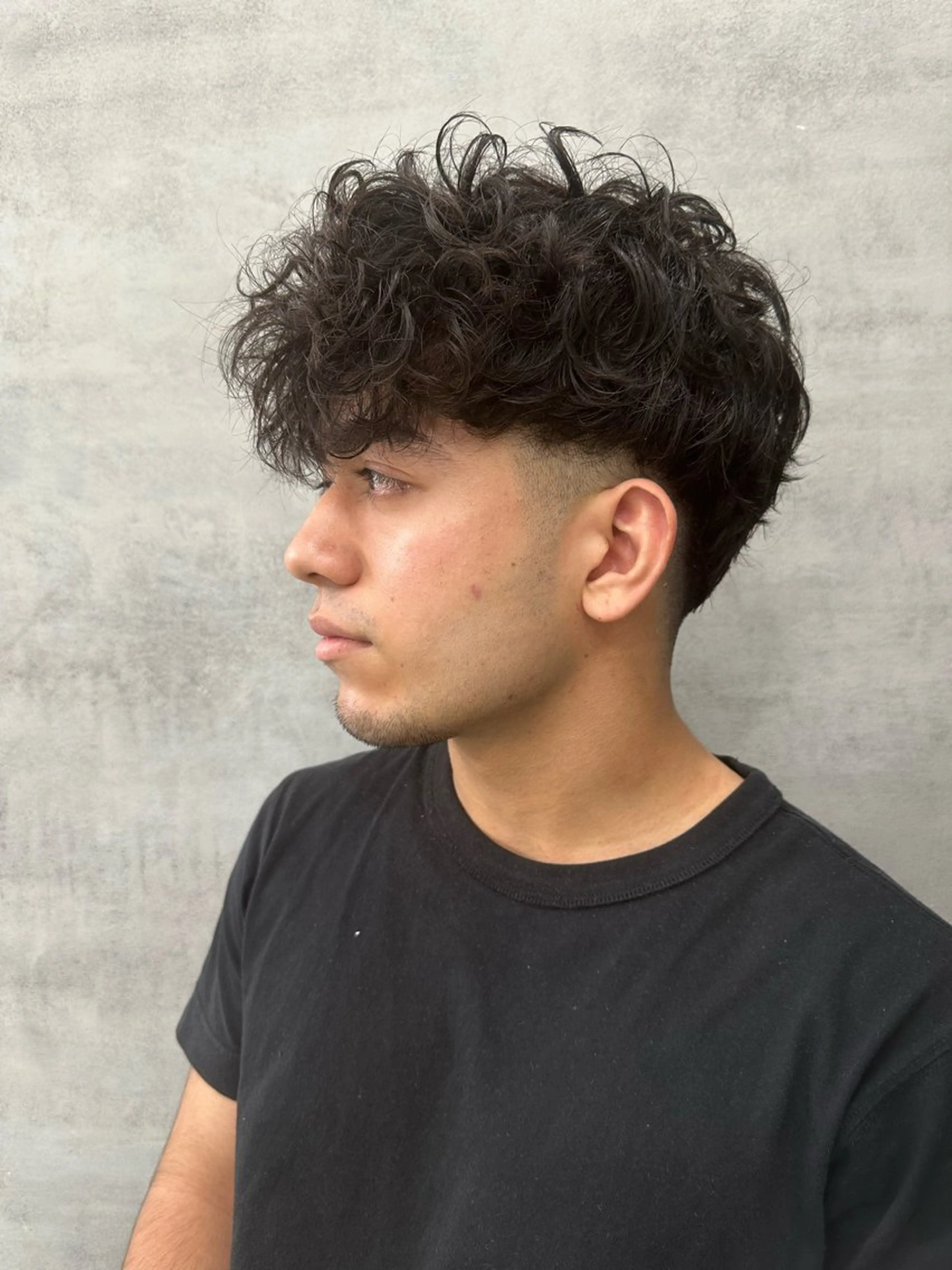 ショート パーマ ヘアアレンジ メンズ メンズヘア静岡 ✂︎Ryuheiのヘアスタイル