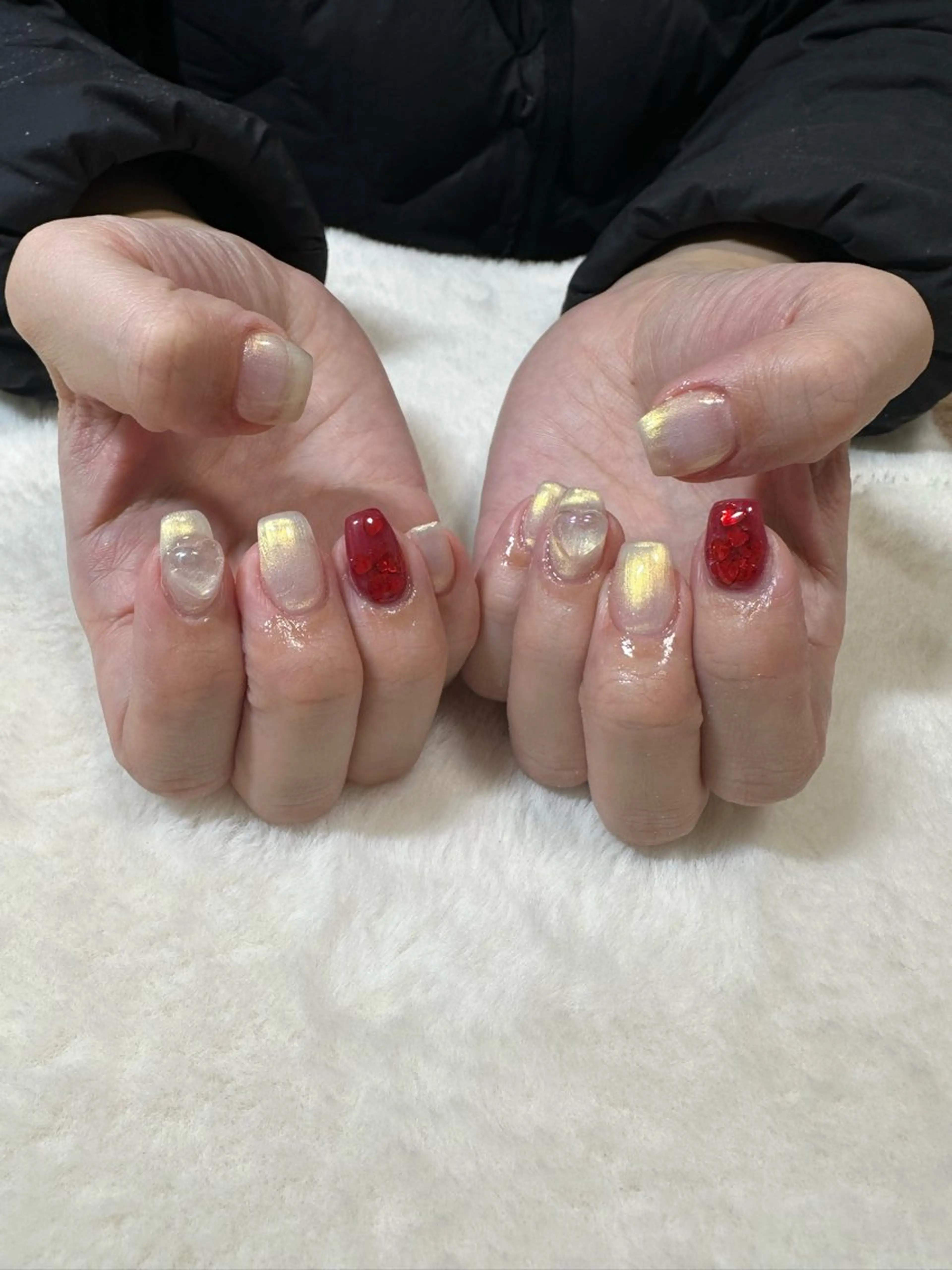 ショート yuka ♡のネイルデザイン