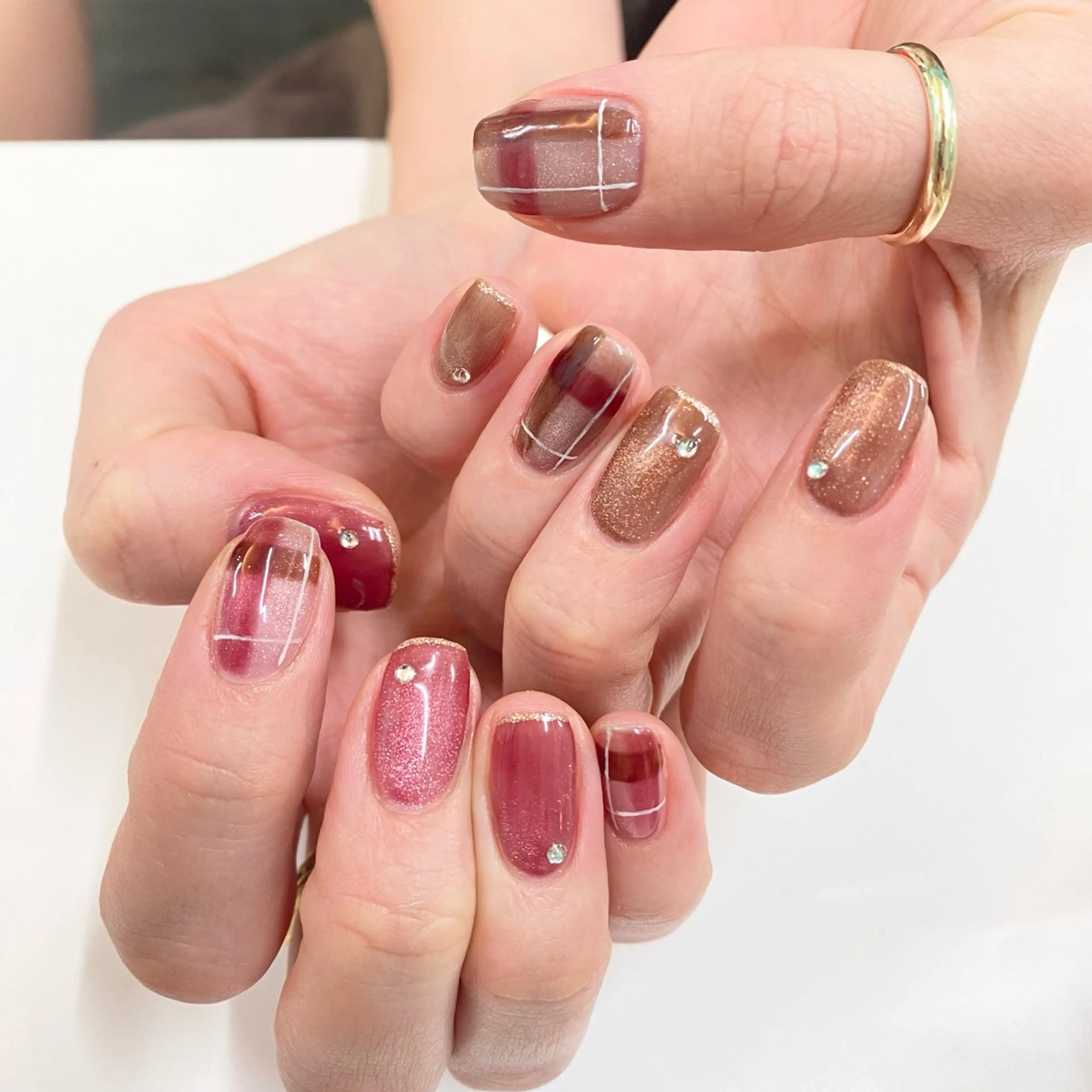 ネイル ハンドネイル Kira-ra💎 KIRARIのネイルデザイン