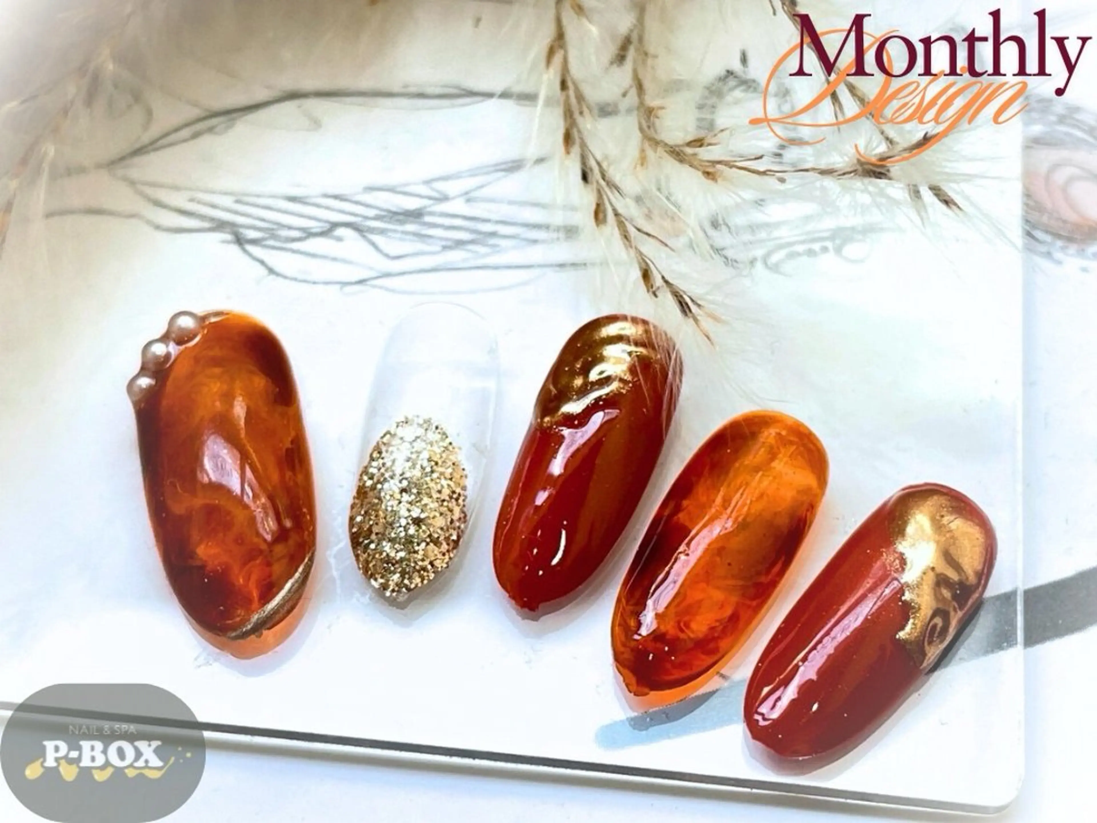 ネイル ハンドネイル NAIL P-BOX .HACHIのネイルデザイン