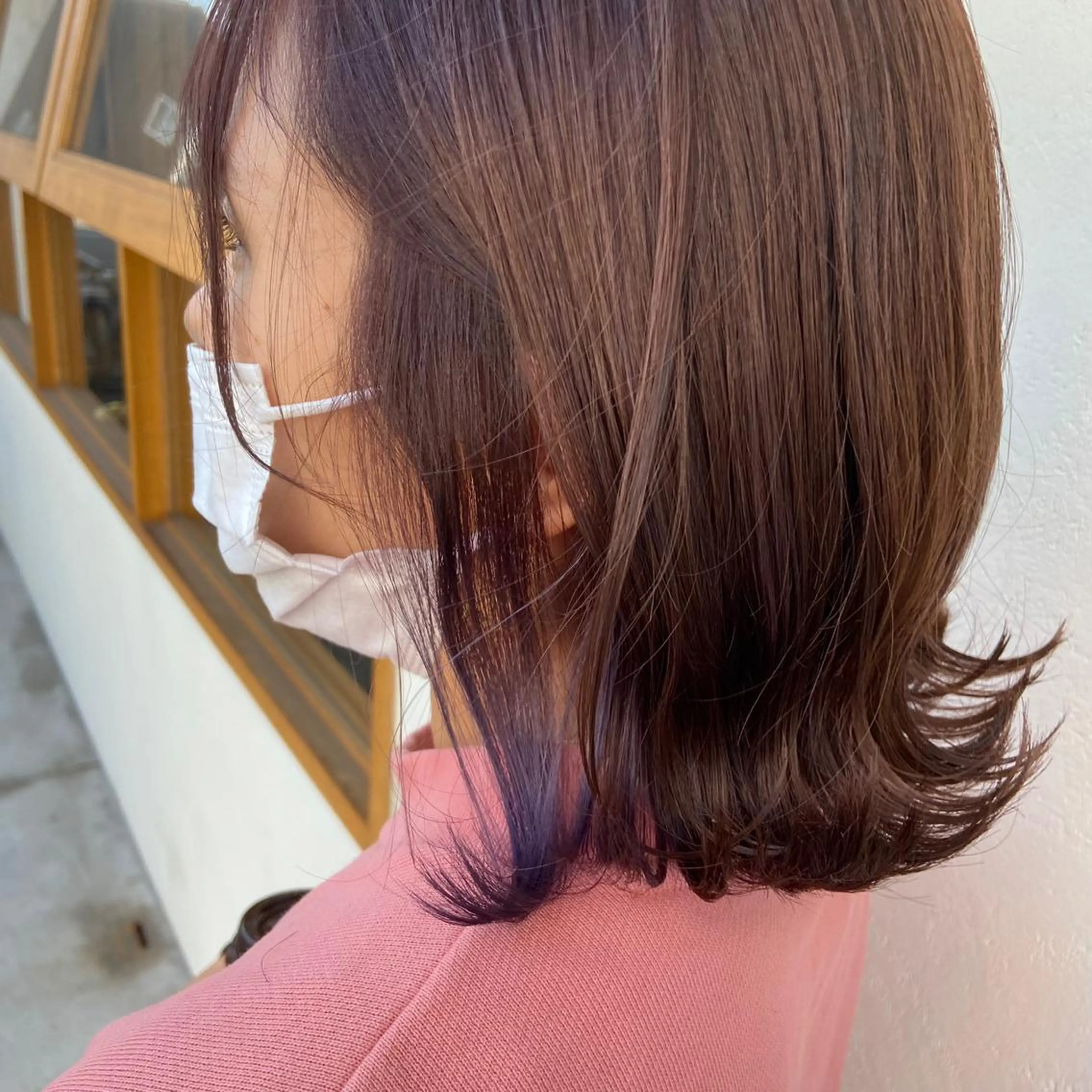 ショート ヘアカラー 清原 里菜のヘアスタイル