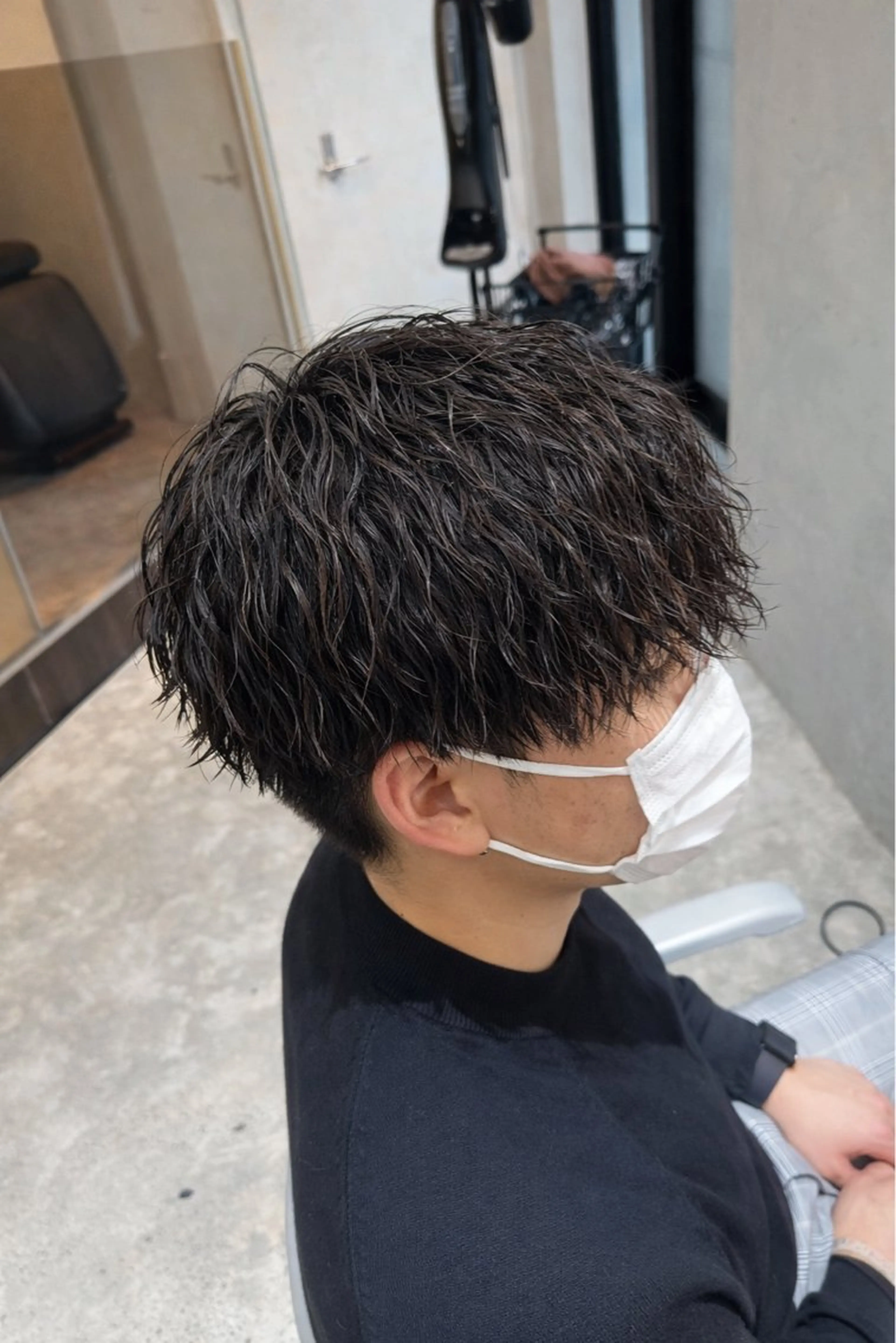 【men's】カット+ツイストスパイラル+トリートメントの写真