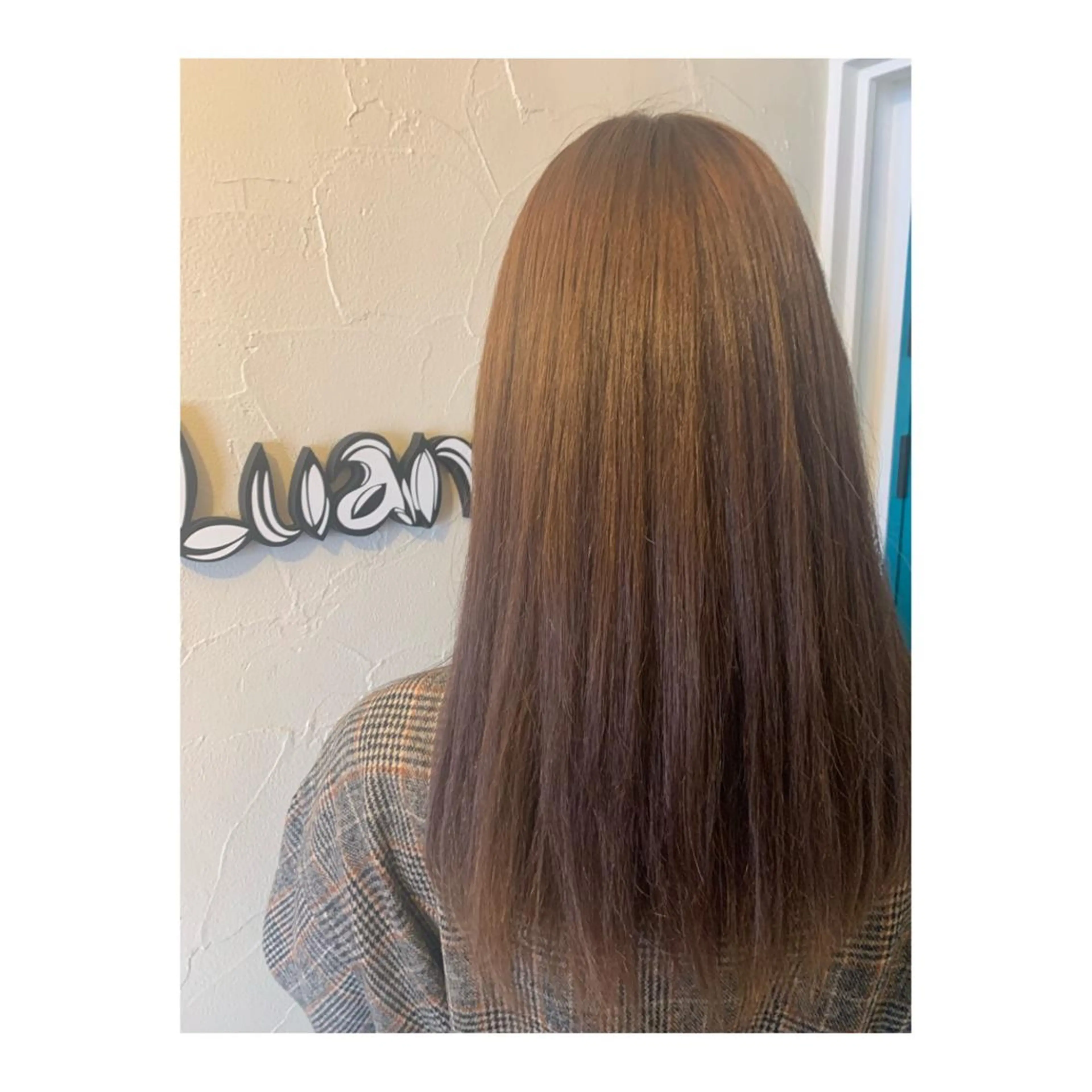 セミロング ヘアカラー トリートメント 前井 正人のヘアスタイル