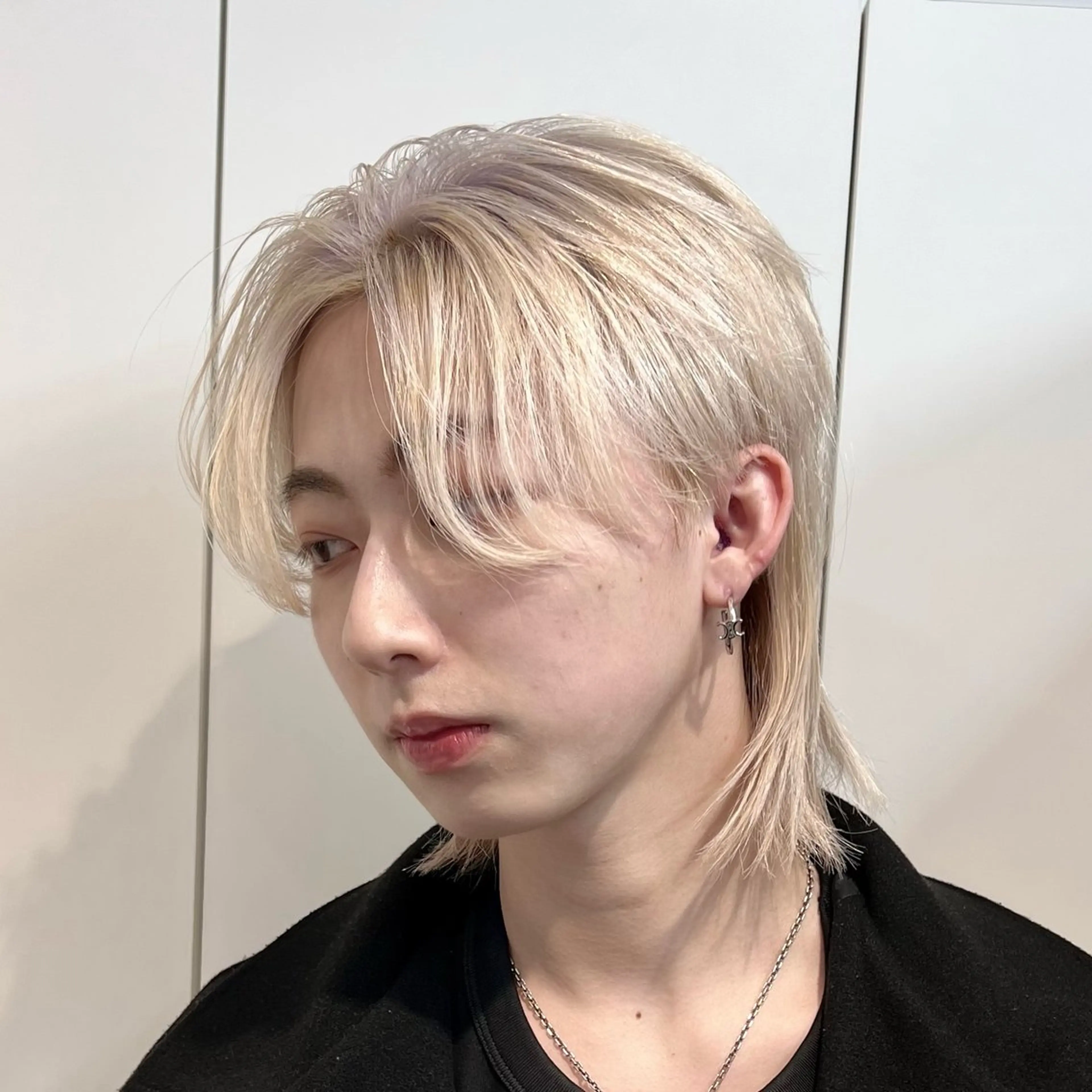 メンズ メンズブリーチ メンズハイトーン カット ヘアカラー トリートメント 【メンズ特化⚡️】 曲がる矯正/千原涼麻のヘアスタイル