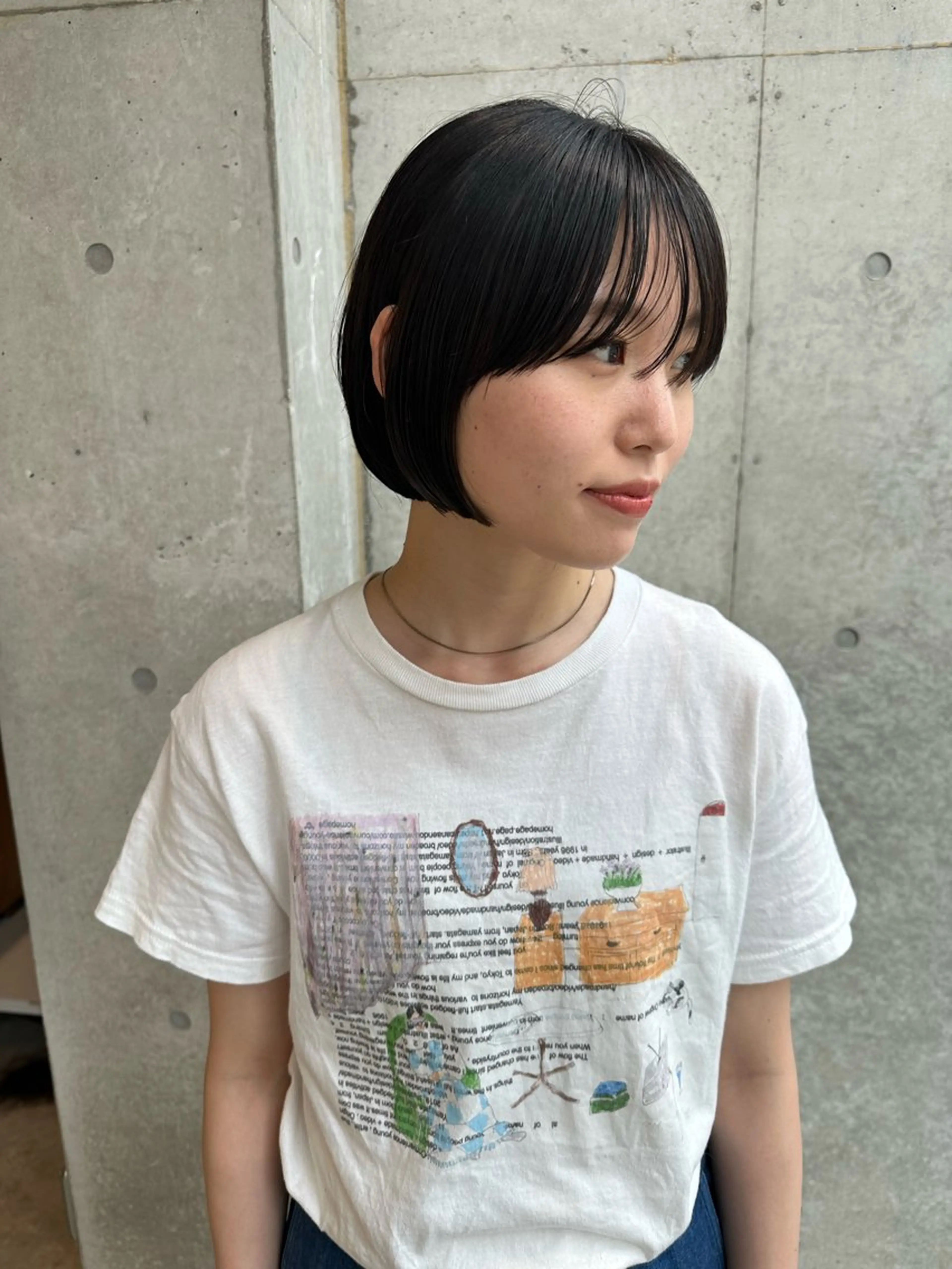 ショート カット ボブ/似合わせカット /ニュアンスカラーのヘアスタイル