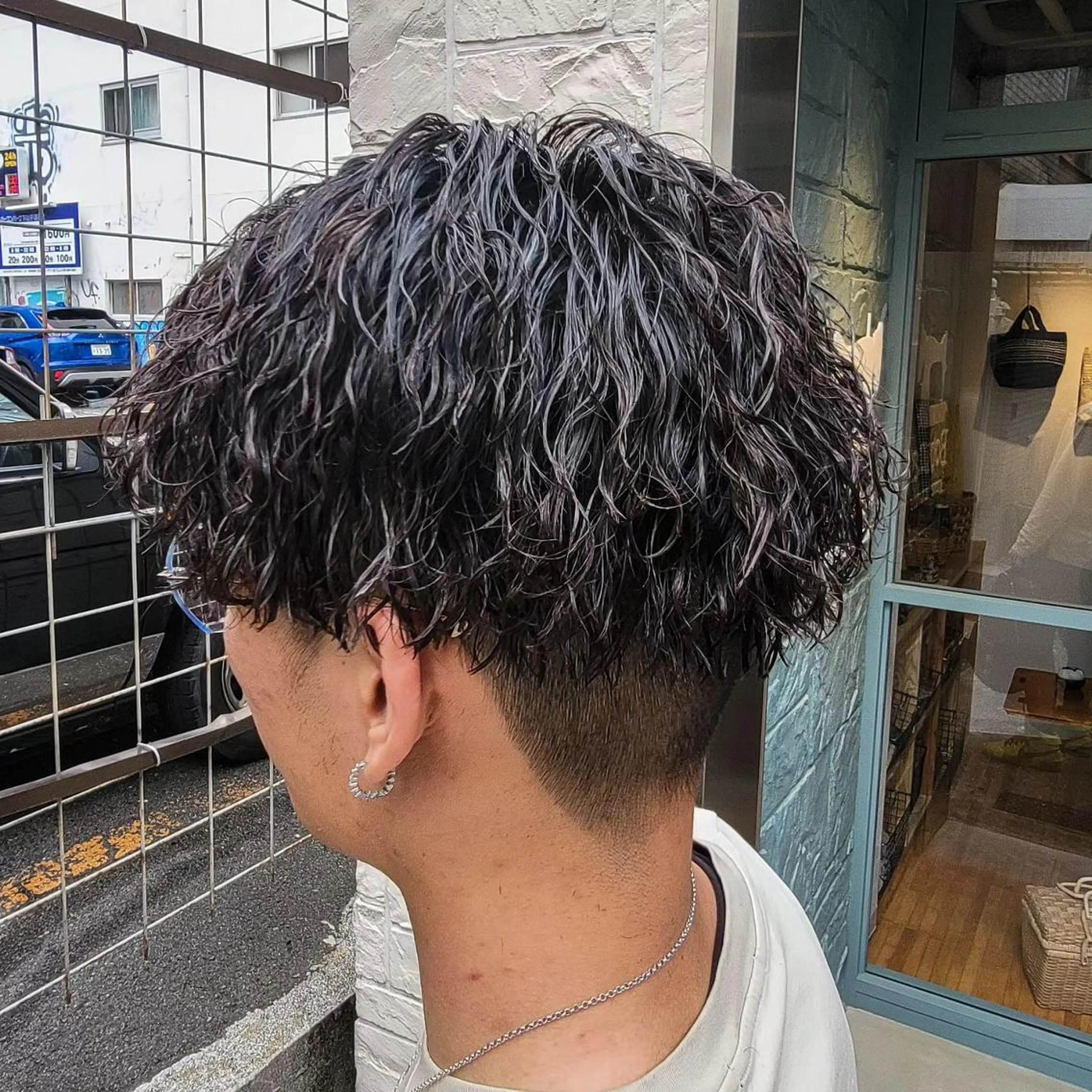 メンズ メンズパーマ メンズツイストパーマ 波巻きパーマ ツイストパーマ 特殊パーマ 片山恭兵のヘアスタイル