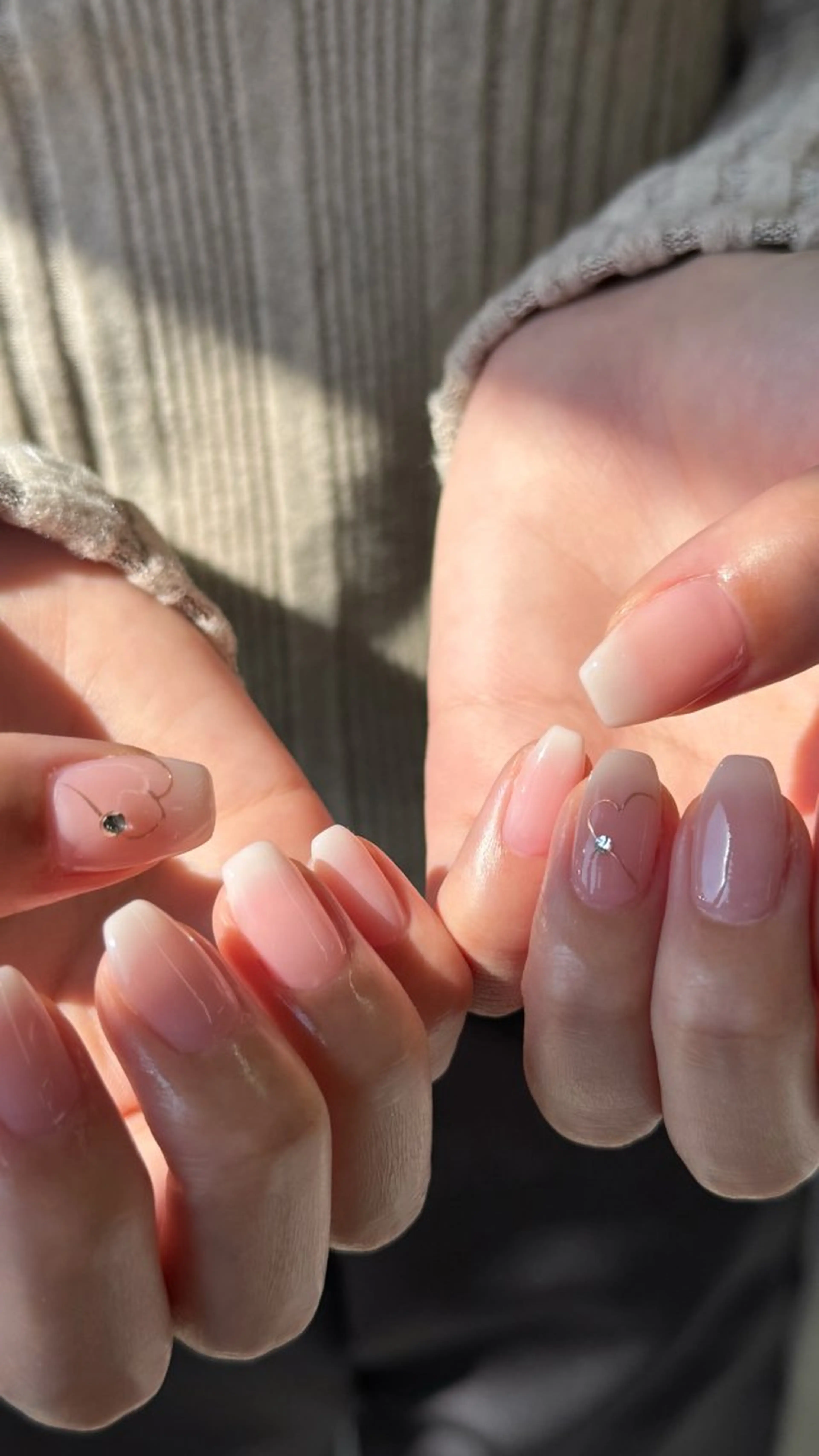 ネイル アートネイル ハート Ihoji Hotaruのネイルデザイン