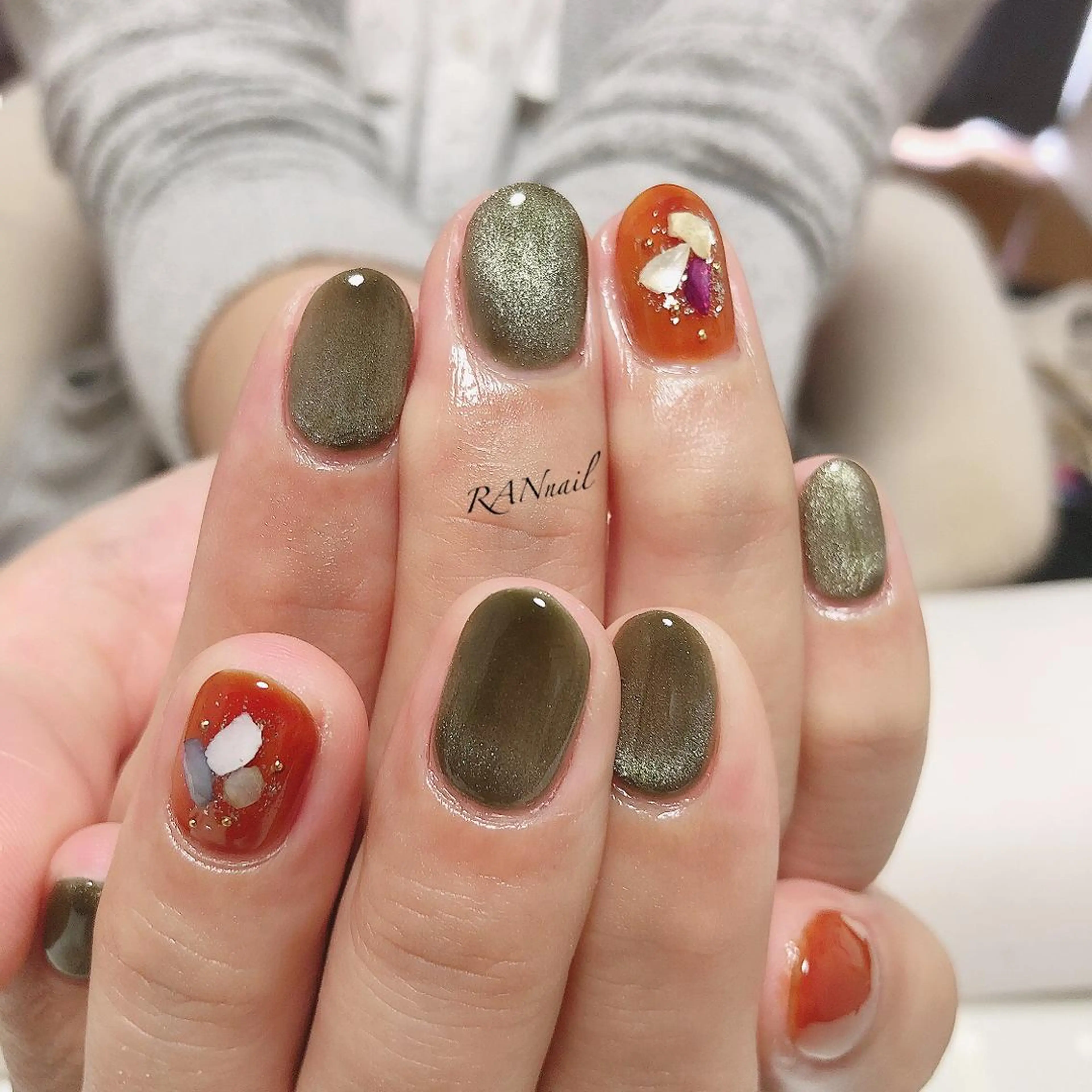 ネイル ハンドネイル フットネイル RAN nailのネイルデザイン