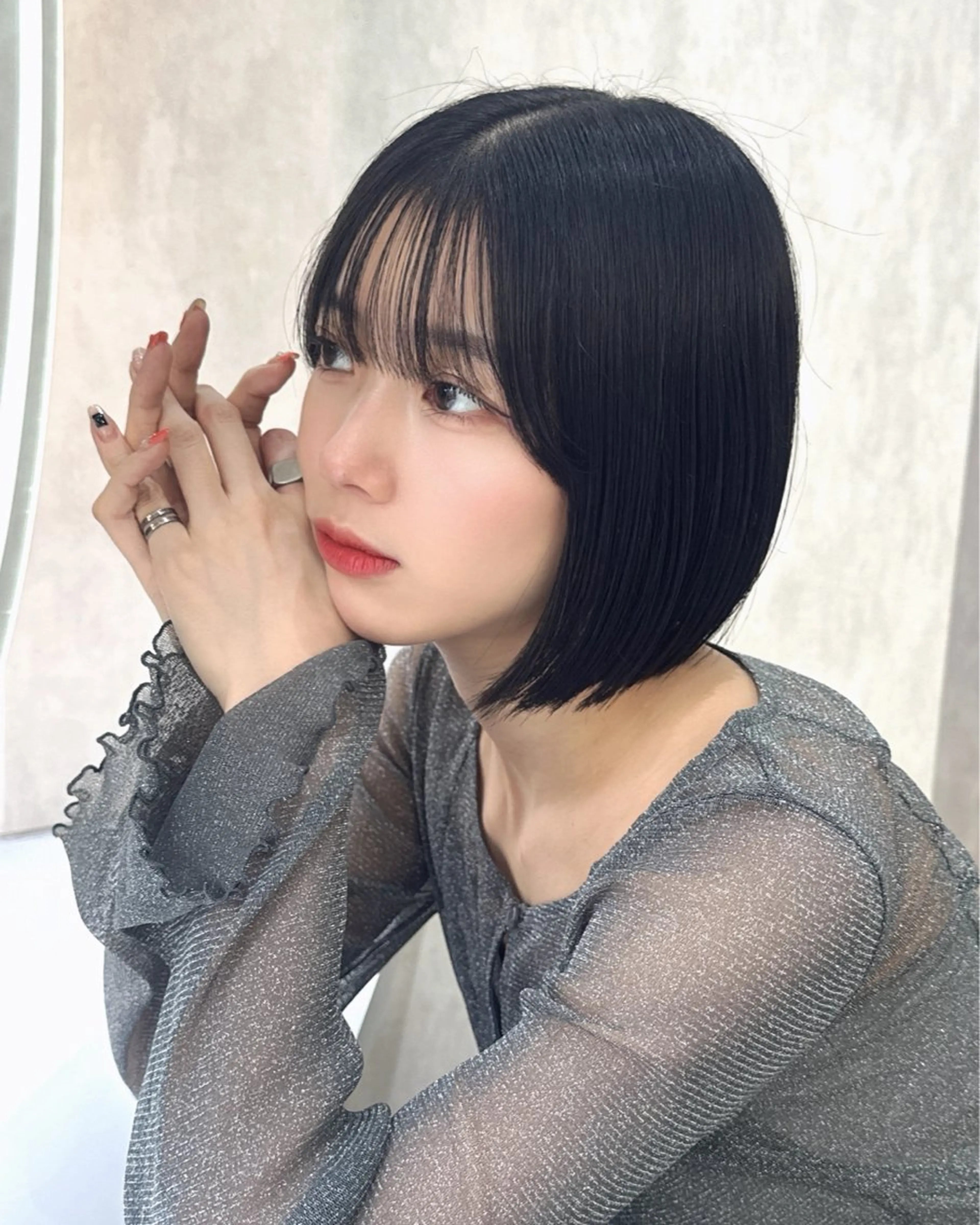 ショート 韓国ヘア/美髪矯正/ Haruna🦋のヘアスタイル