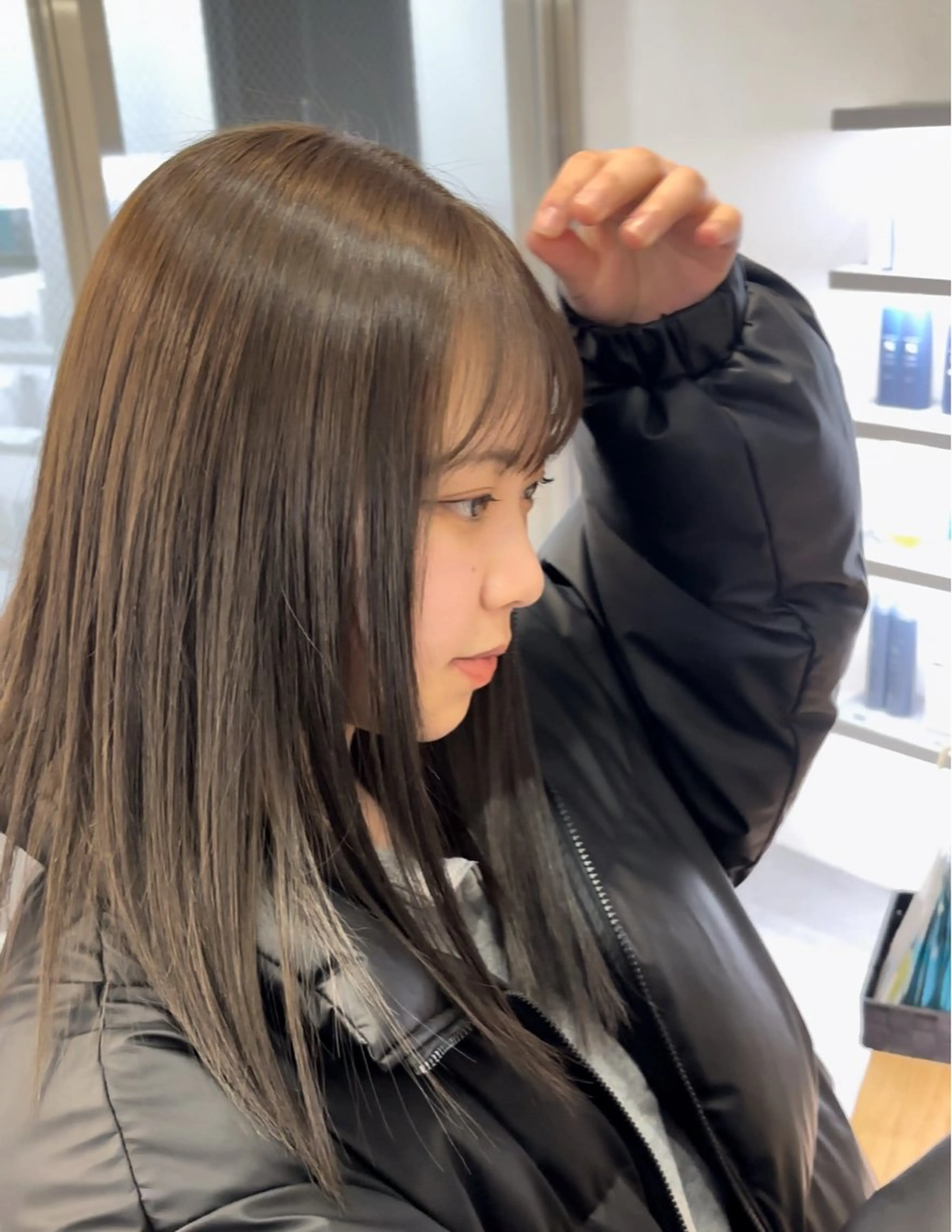 ミディアム カラー メンズカット ／ パーマ ／ コハのヘアスタイル