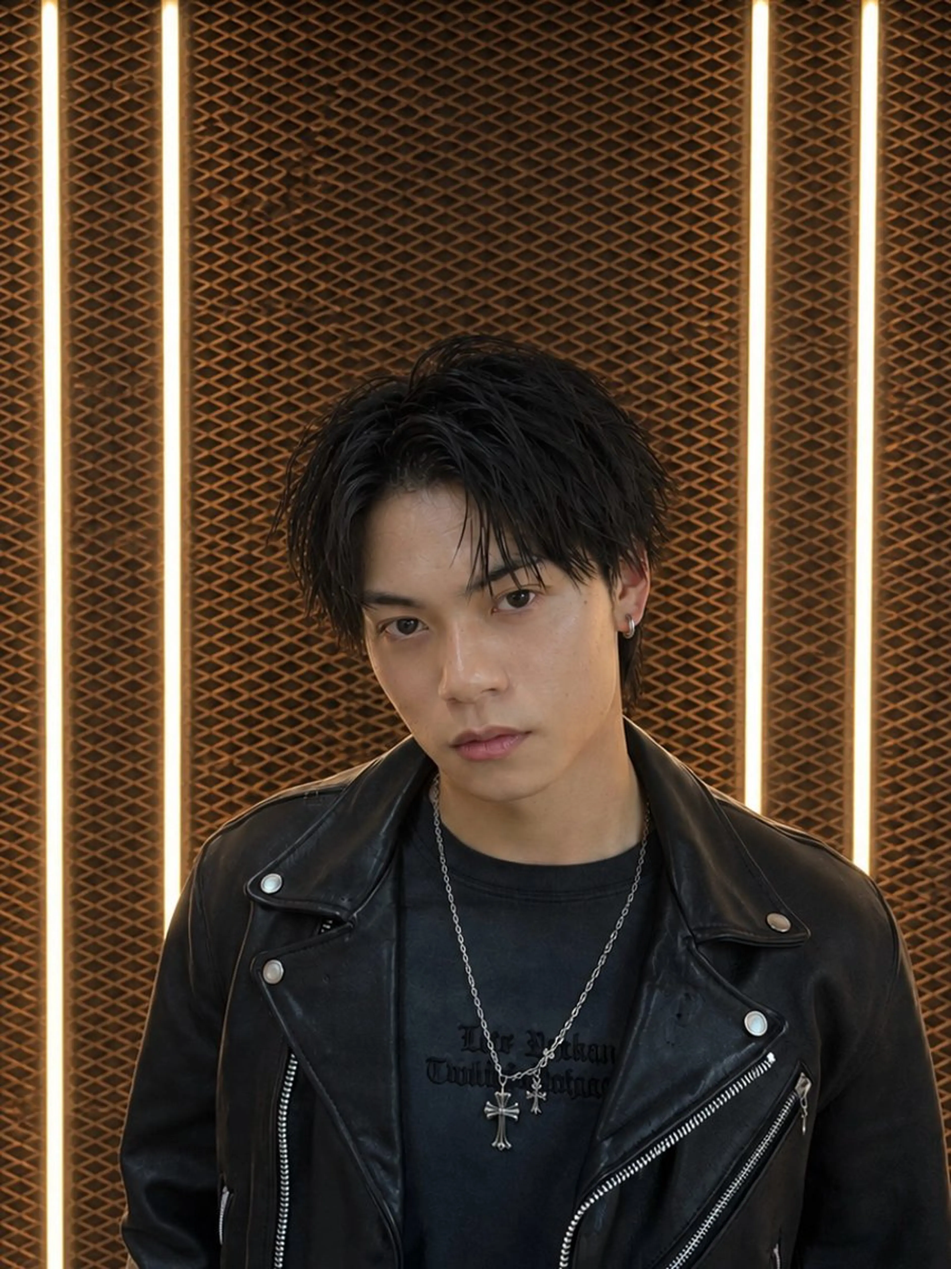 ミディアム メンズ カット 【メンズ特化】池袋 韓国スタイル飯塚のヘアスタイル