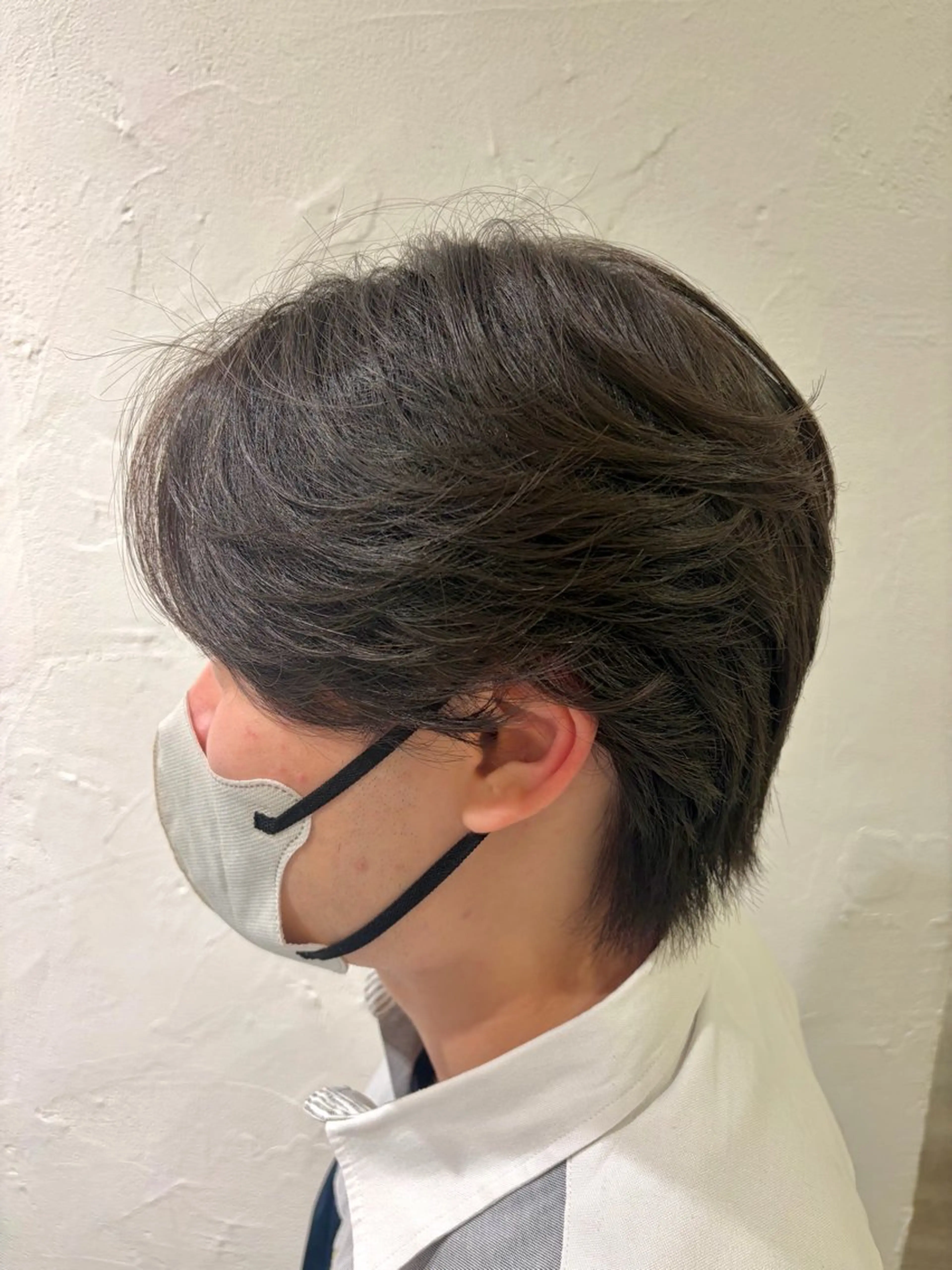 ショート メンズ メンズ就活ヘア カット 美容室stadium 横田ジュンコのヘアスタイル