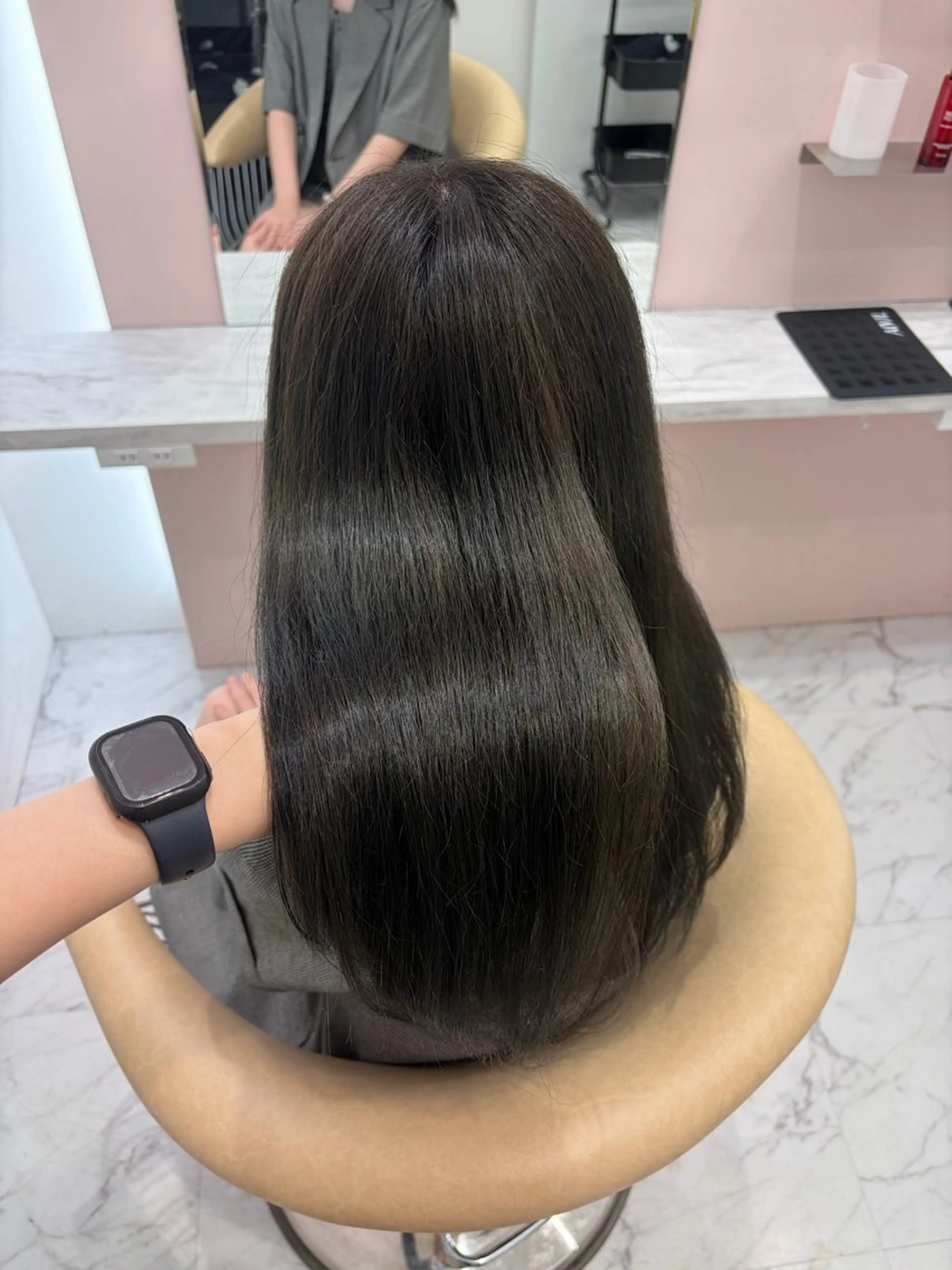 ロング カラー ヘアカラー トリートメント 髪質改善/ダブル カラー/Akaneのヘアスタイル