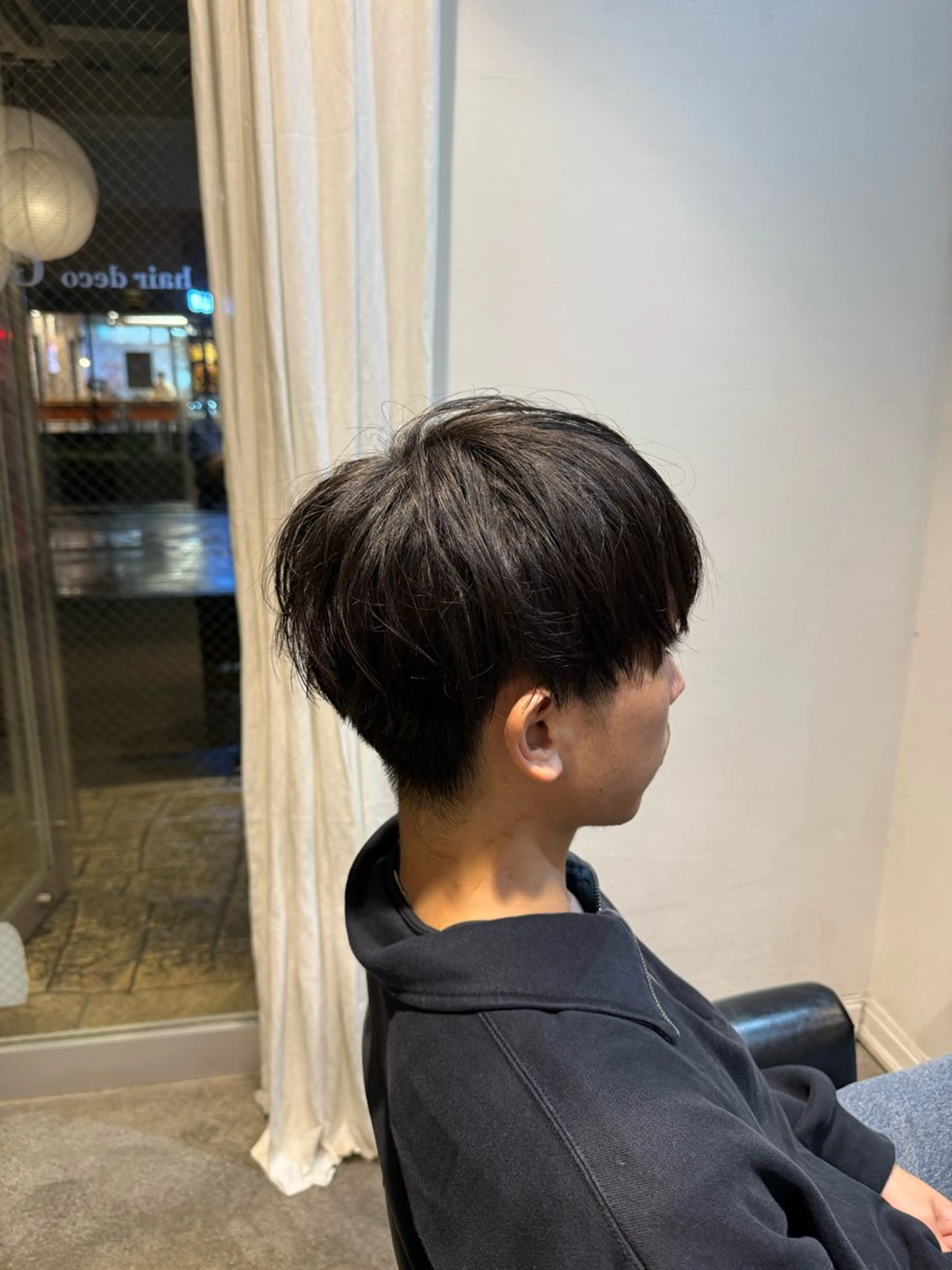 ショート メンズ メンズ韓国風 マッシュ 韓国風ヘア フジイ トモミのヘアスタイル