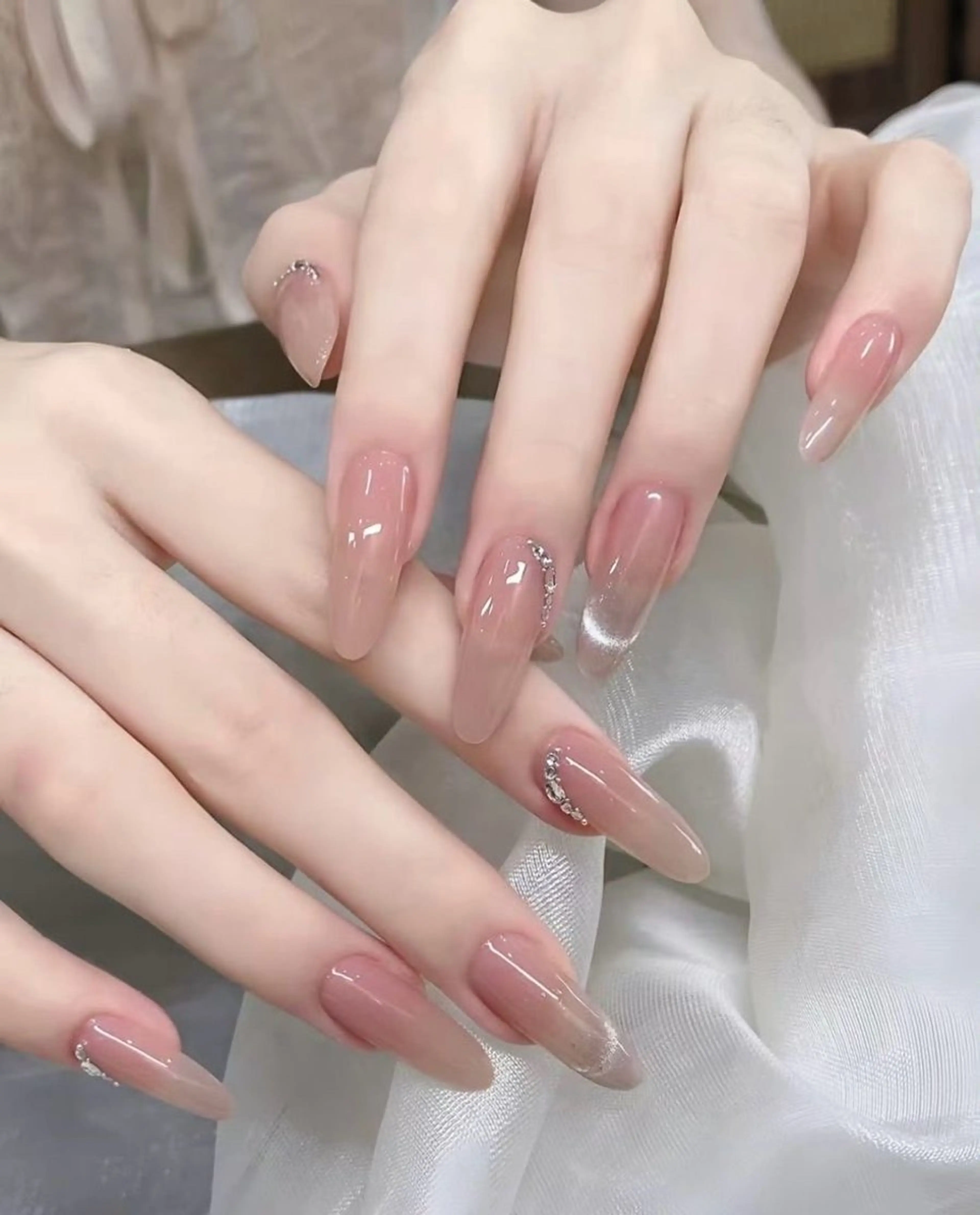 ネイル 韓国ネイル 持ち込み ネイルチップ ハンドネイル RINN ANA.CHUOのネイルデザイン