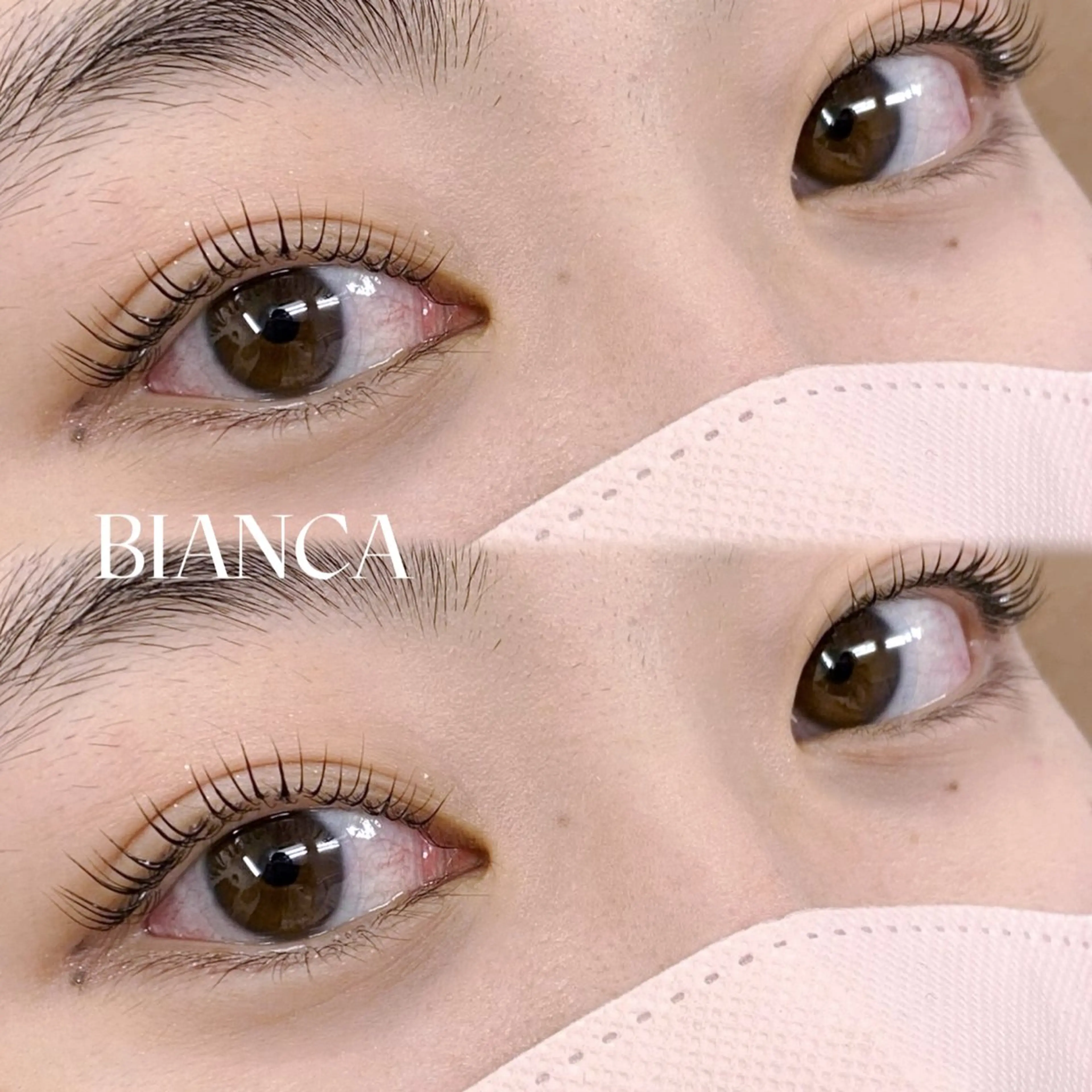 マツエク・マツパ まつげパーマ マツパ Bianca 立川 Ishida🎀のマツエク・マツパデザイン