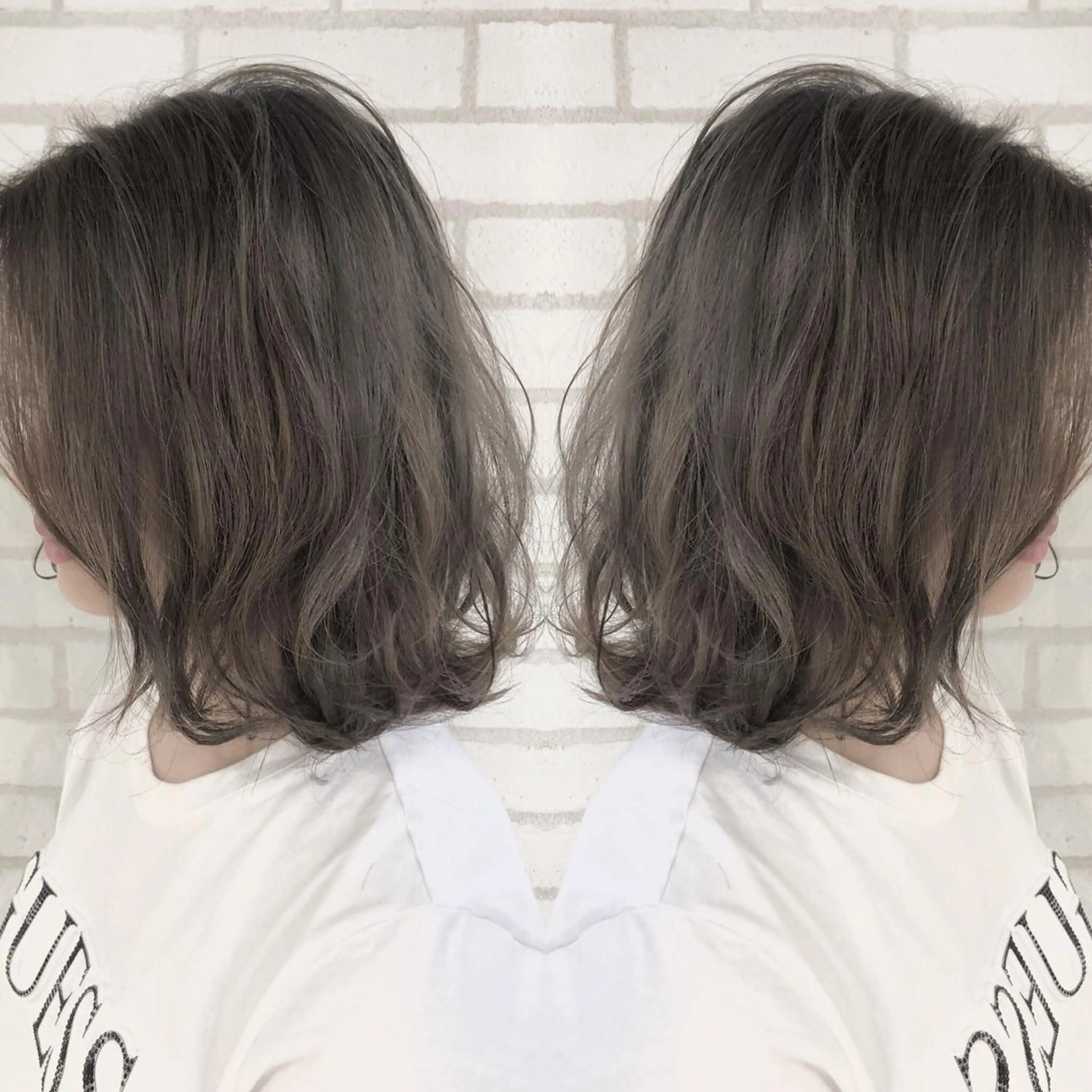 ショート カラー 小島 侑衣のヘアスタイル