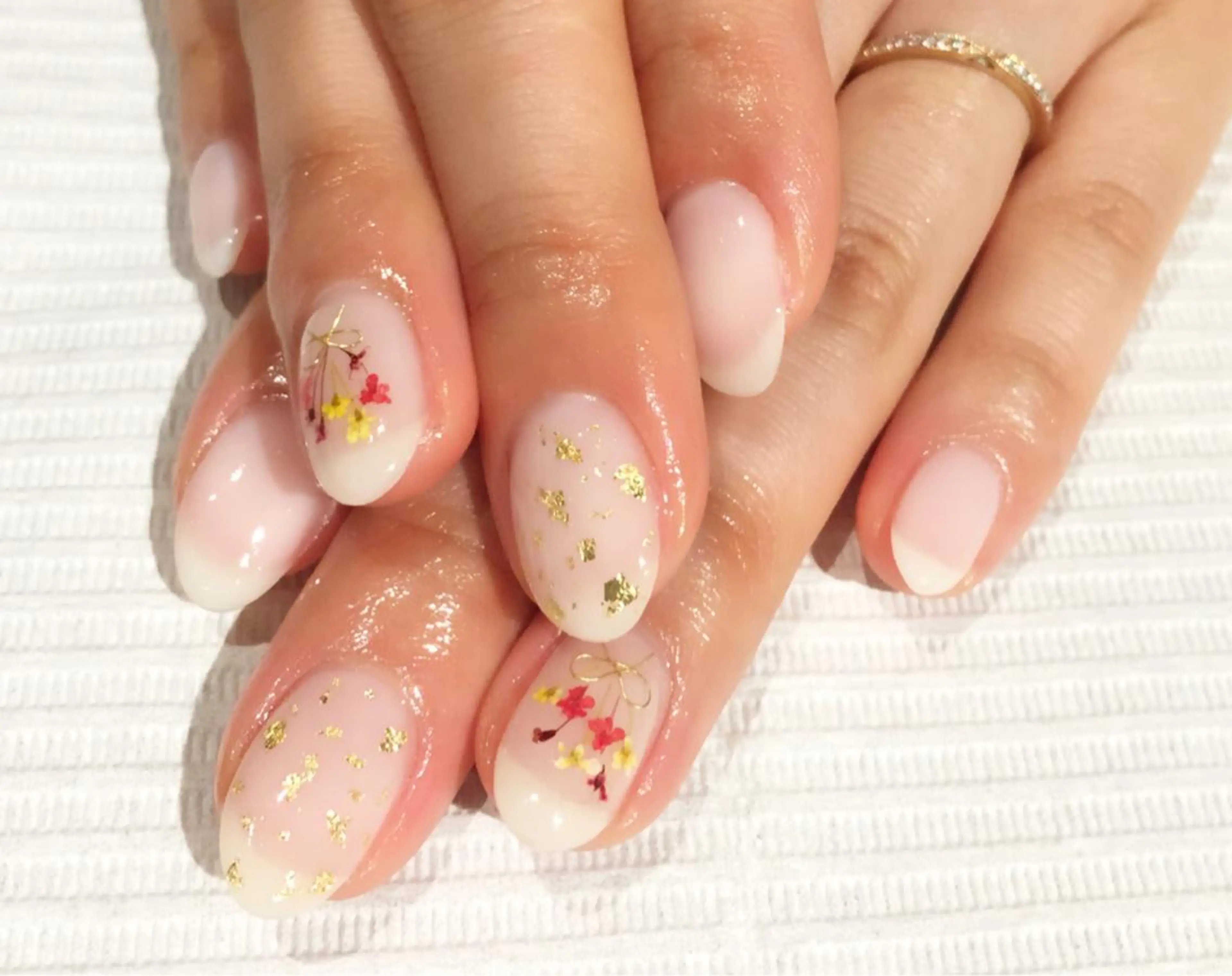 ネイル フラワーネイル TRAM-nail moriizumiのネイルデザイン