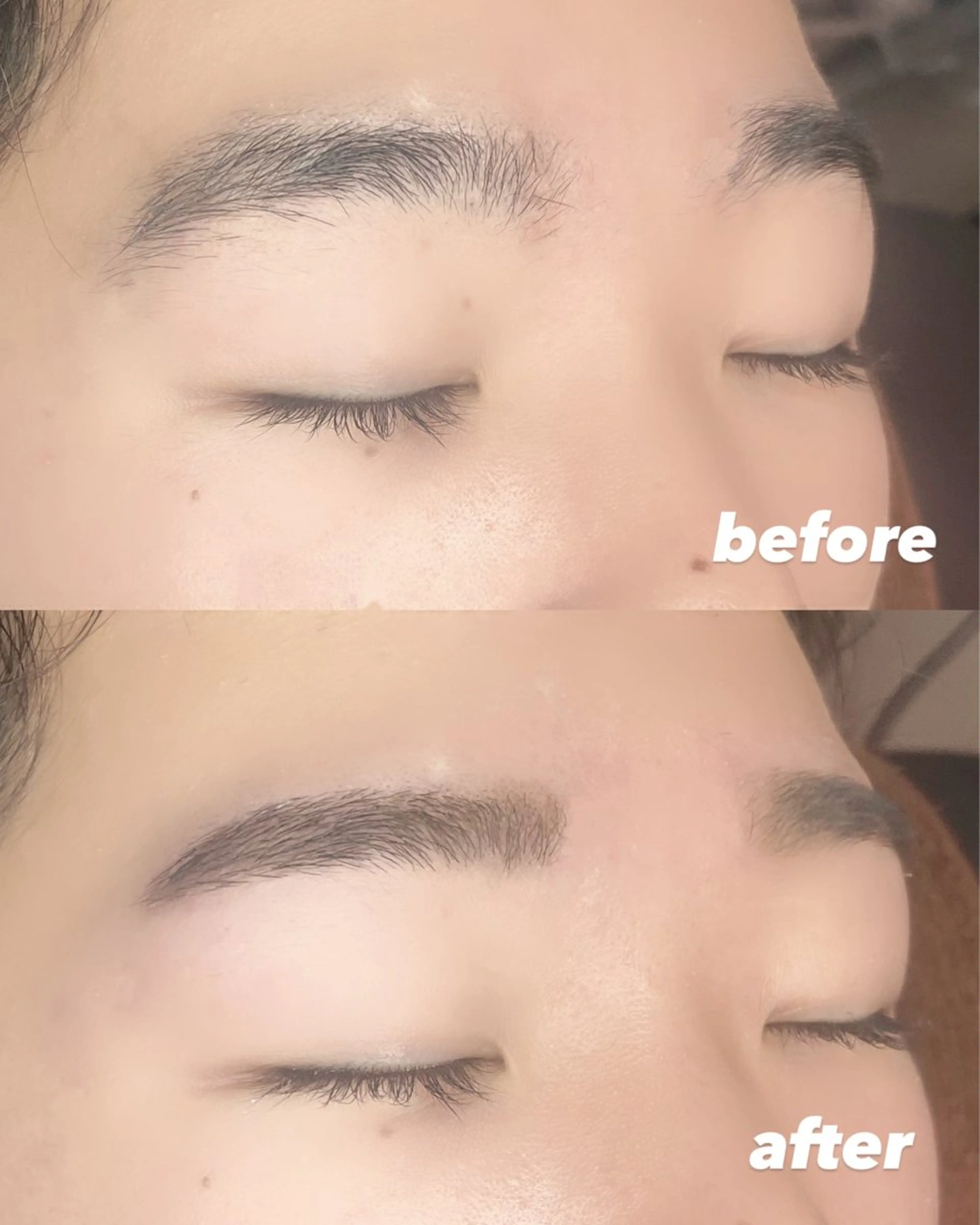 メンズ アイブロウ ワックス脱毛 眉カット BATON.藤崎翔 /西大分/のヘアスタイル