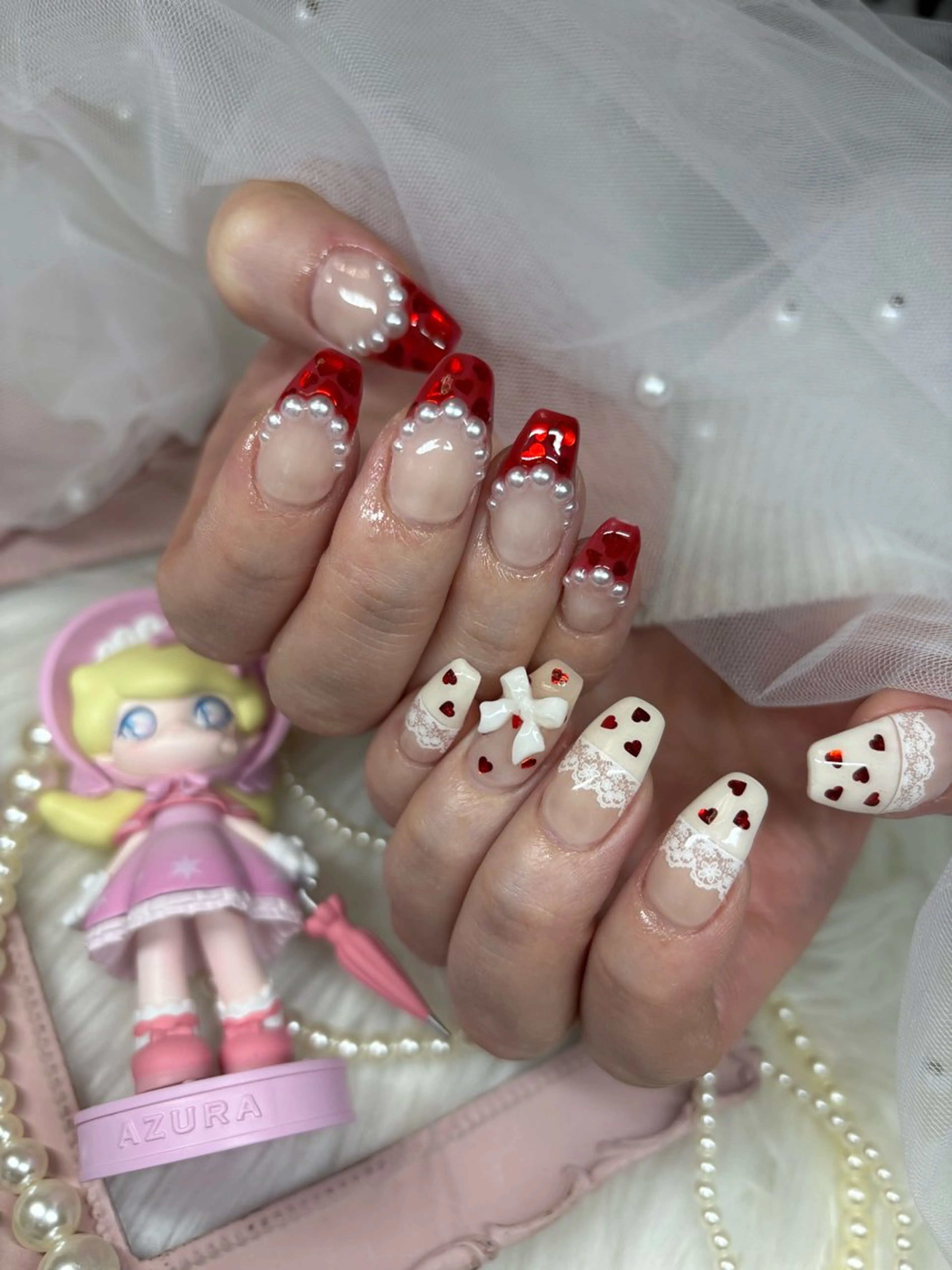 ネイル toyvenail 🖤enaのネイルデザイン