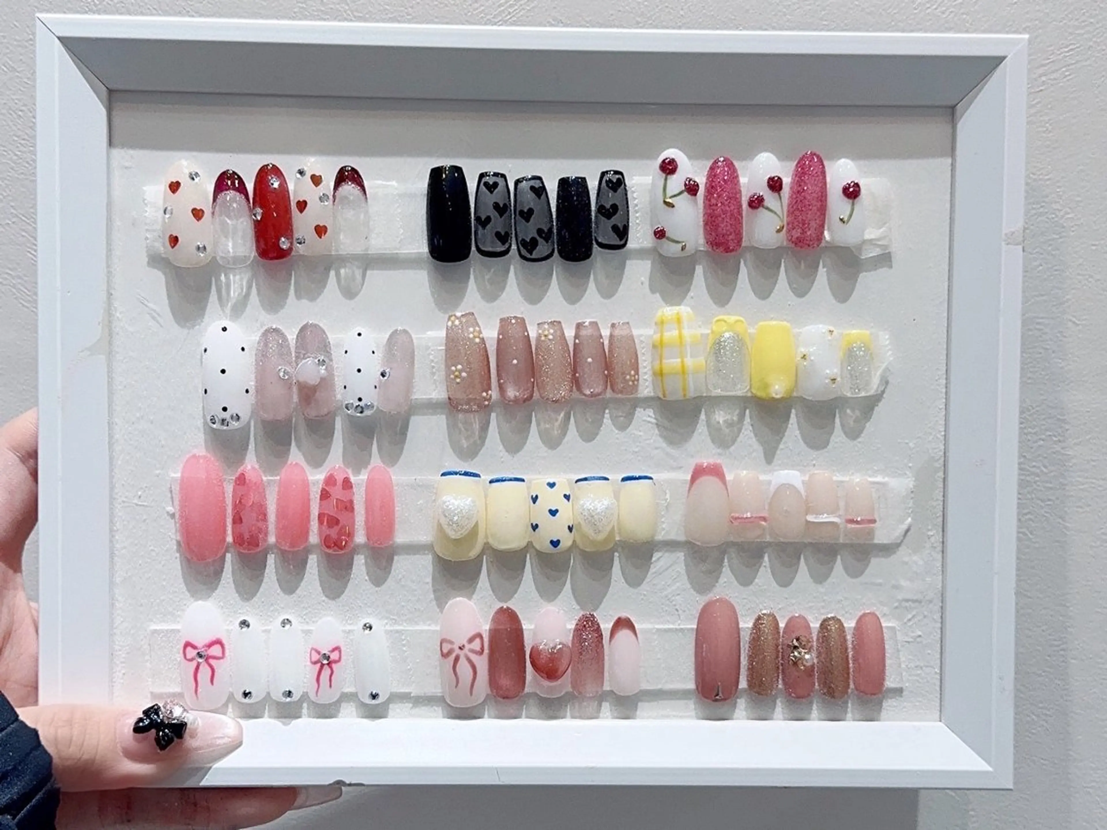 ネイル 春ネイル 清川 椿咲のネイルデザイン