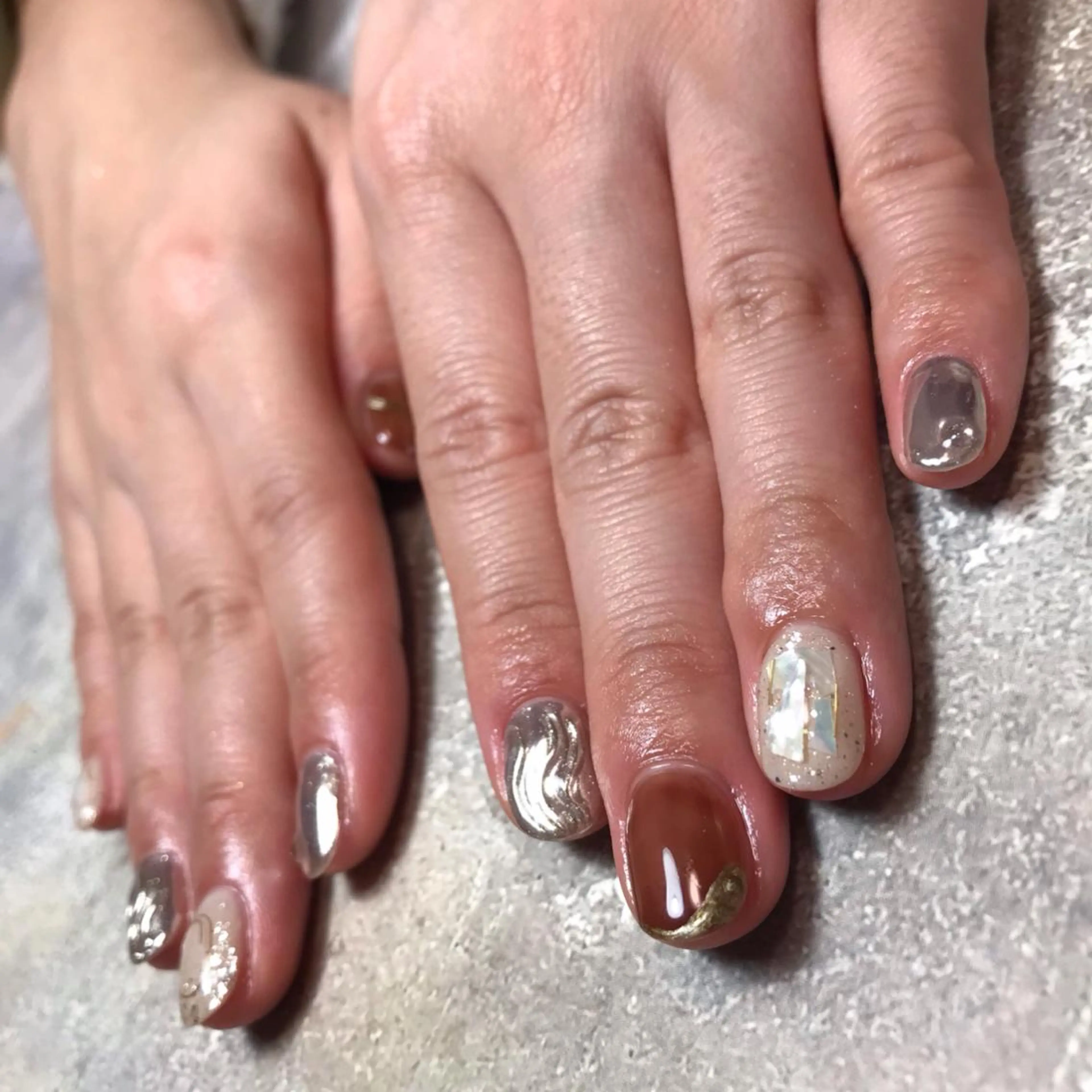 ネイル ハンドネイル 💅chainail _aiのネイルデザイン