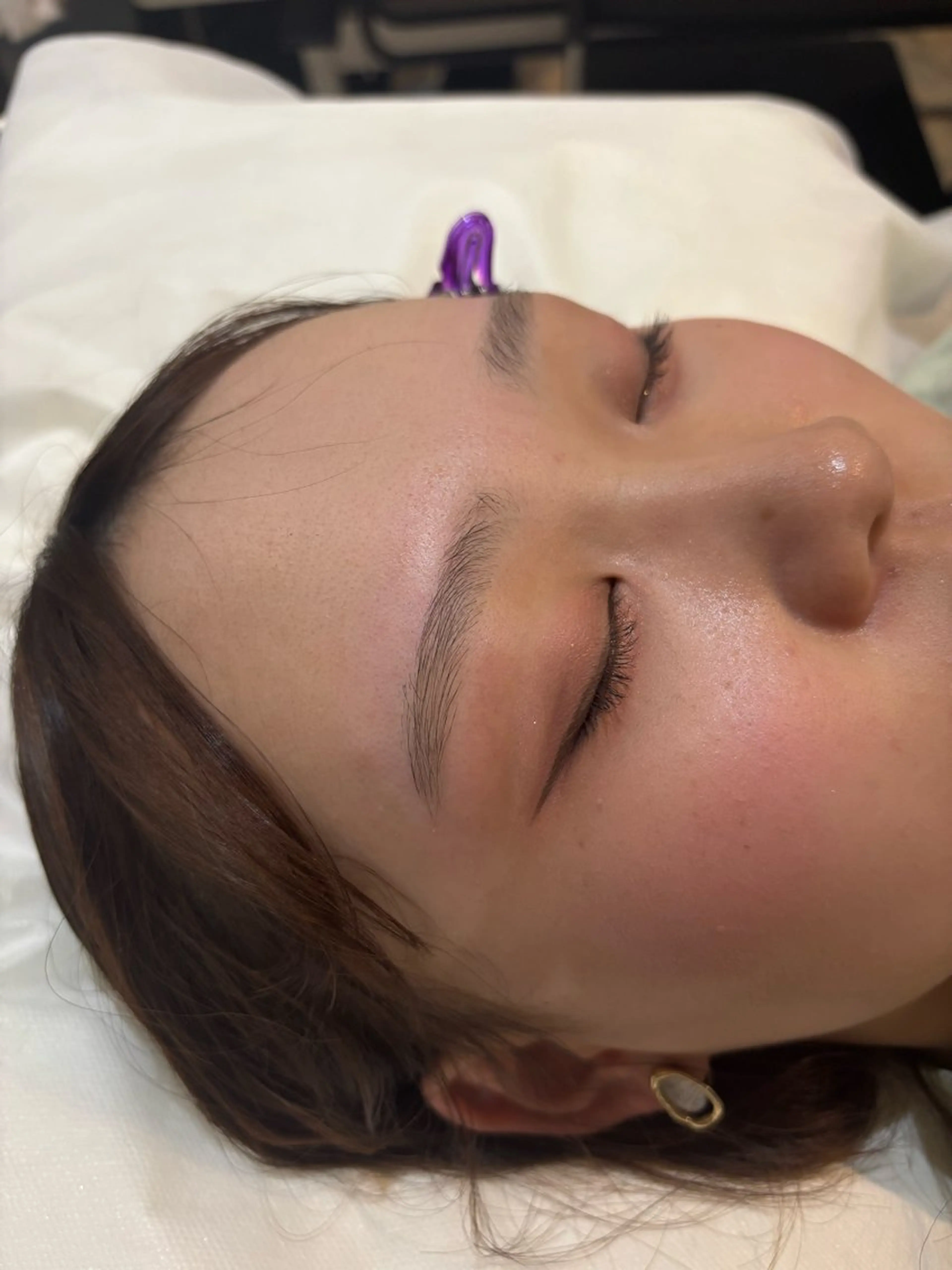 ️🫧HBL（アイブロウ）眉癖改善＆WAX施術になります！10時半​〜​のみモデル募集中です✨の写真