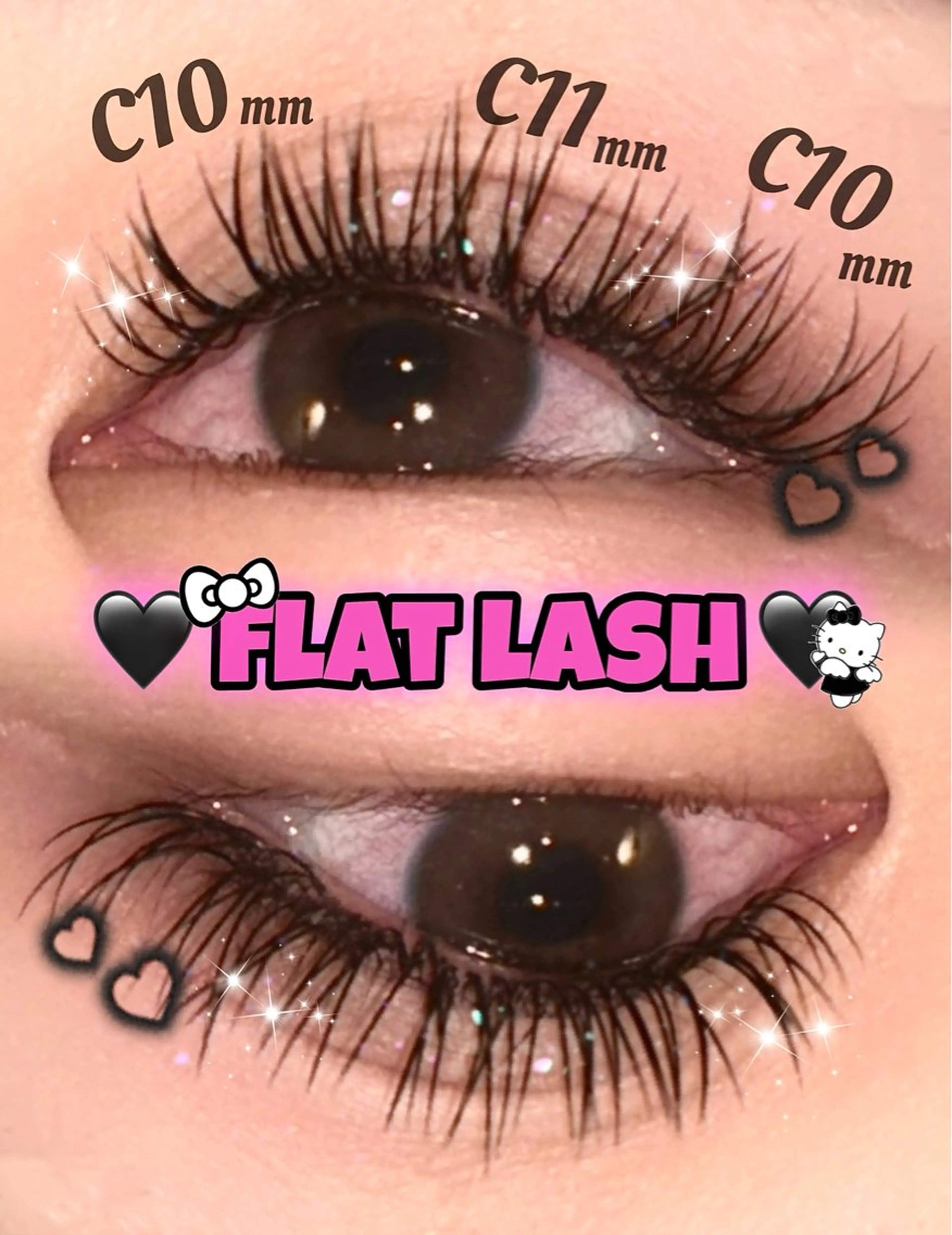 マツエク・マツパ 🎀新潟clan anna 🎀のマツエク・マツパデザイン