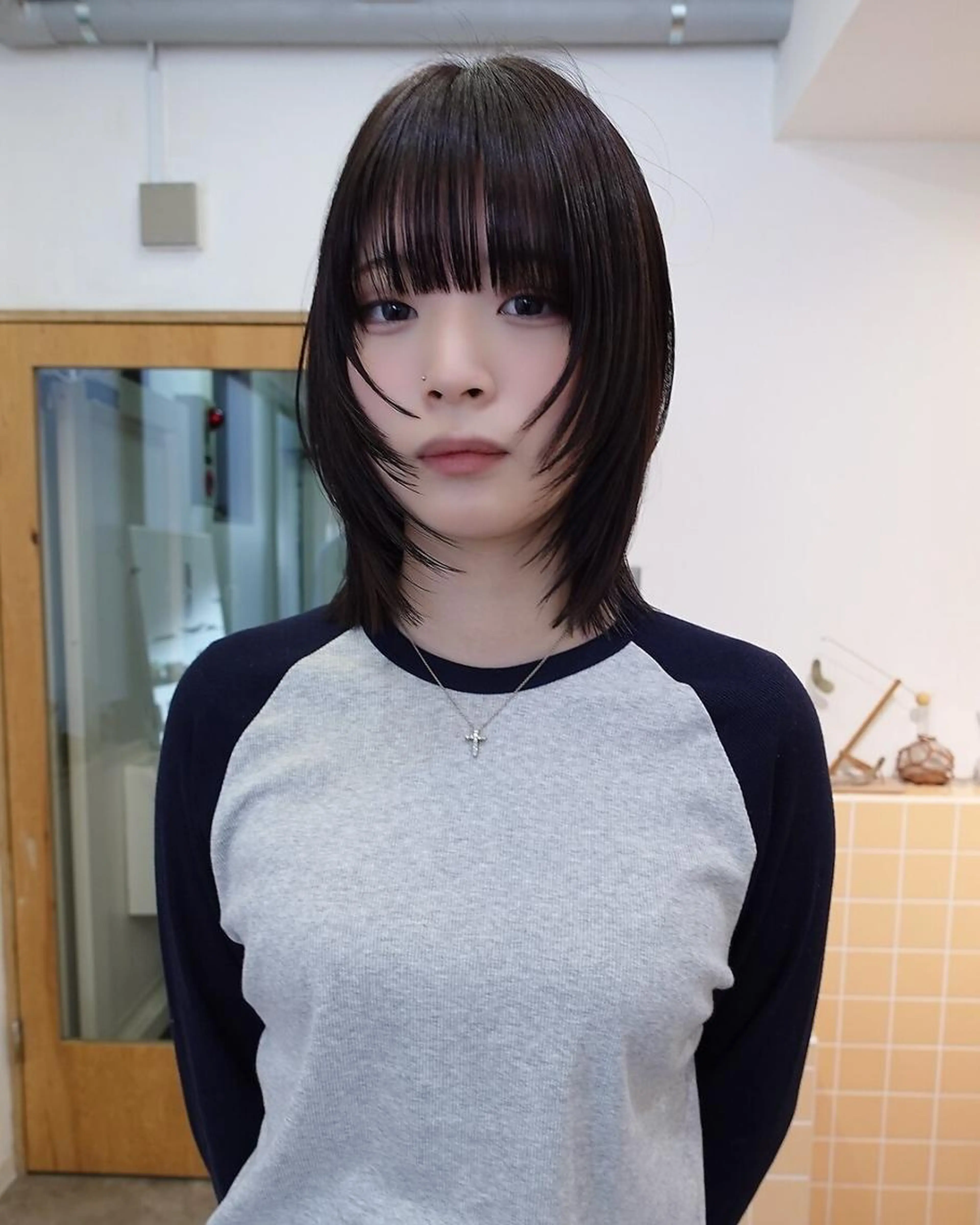 bang cut🎵(前髪.カット)の写真