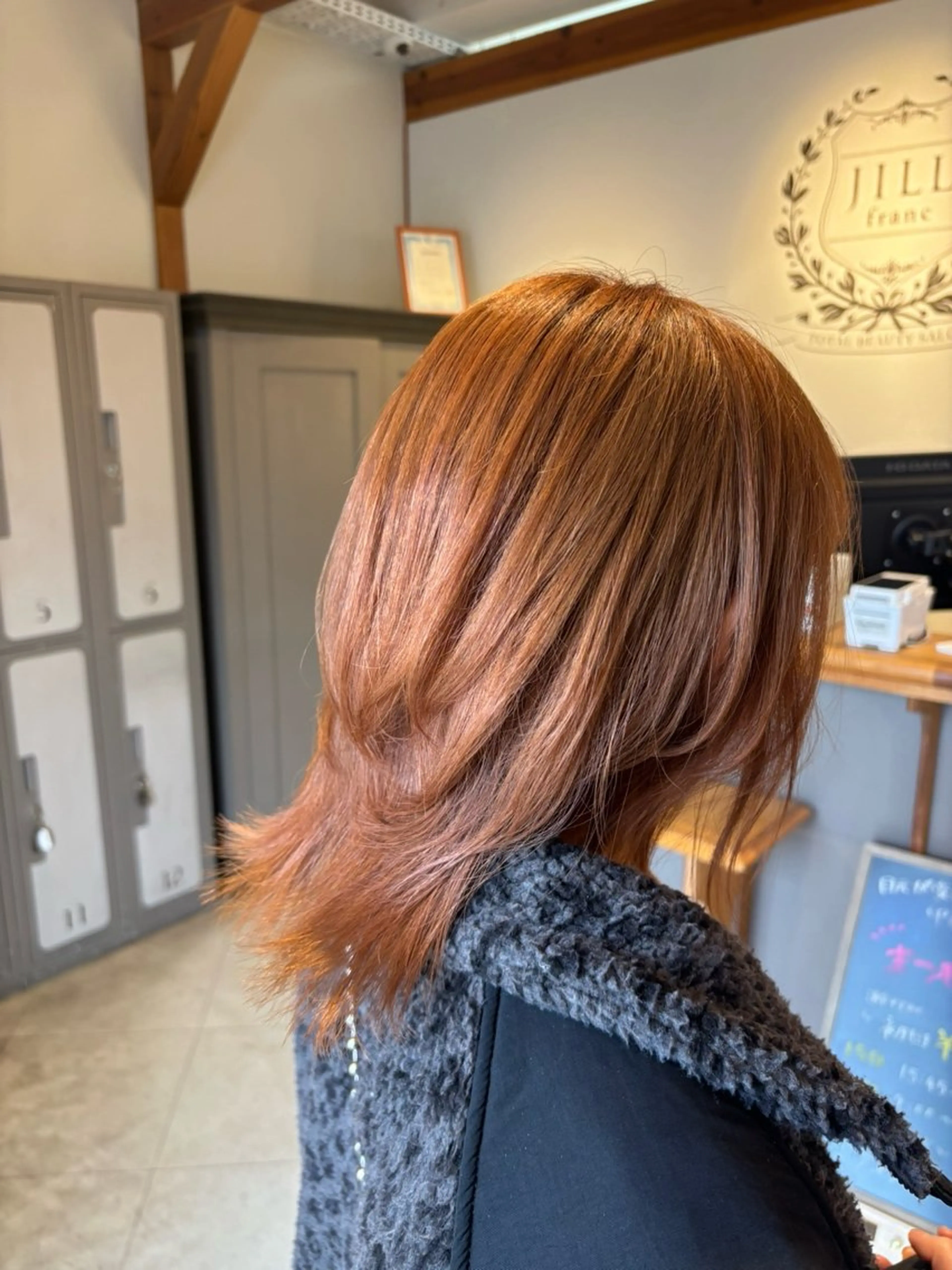 ミディアム ヘアカラー くるみ /JILLfrancのヘアスタイル