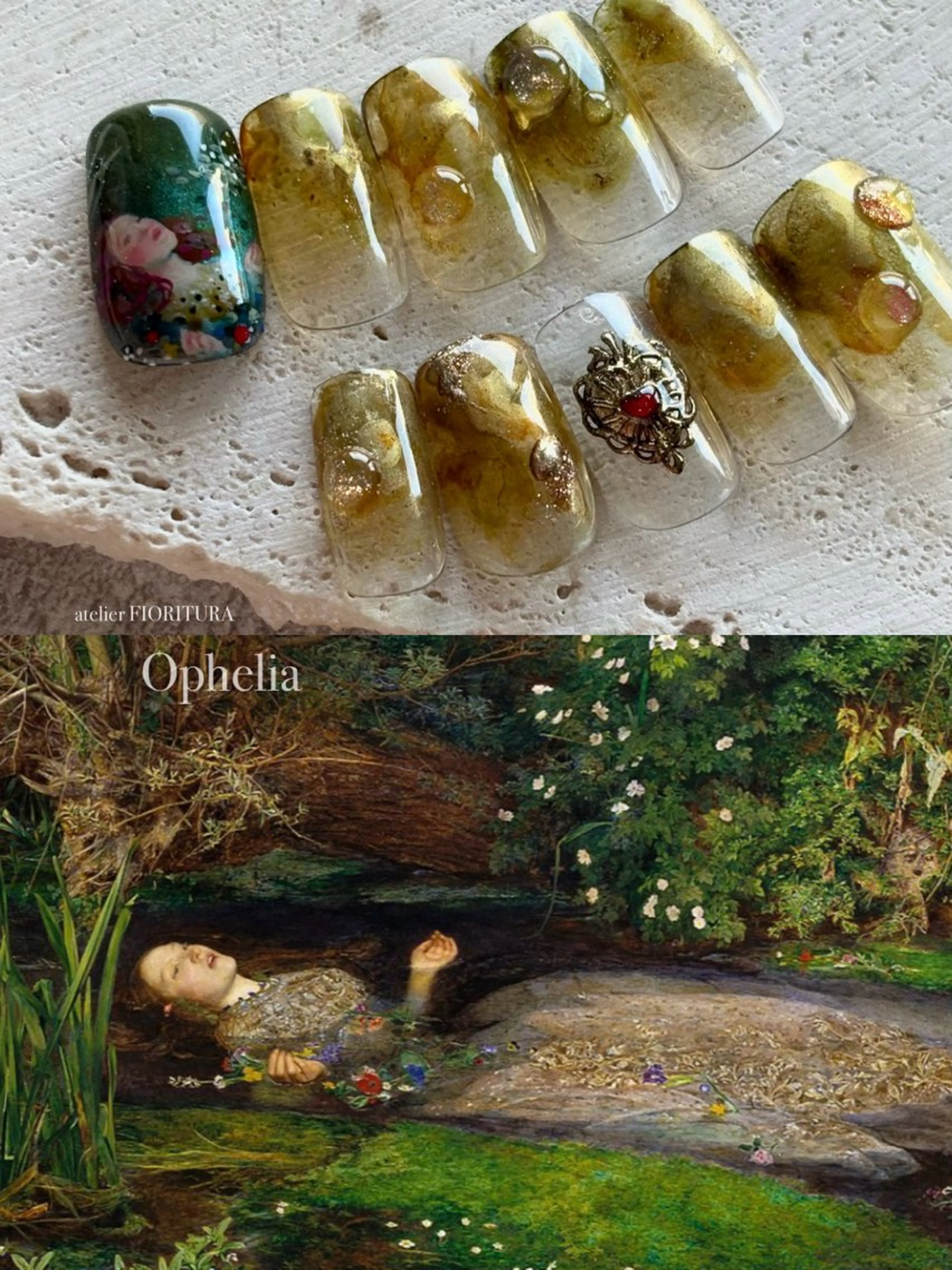 ネイル ハンドネイル FIORITURA Maikoのネイルデザイン