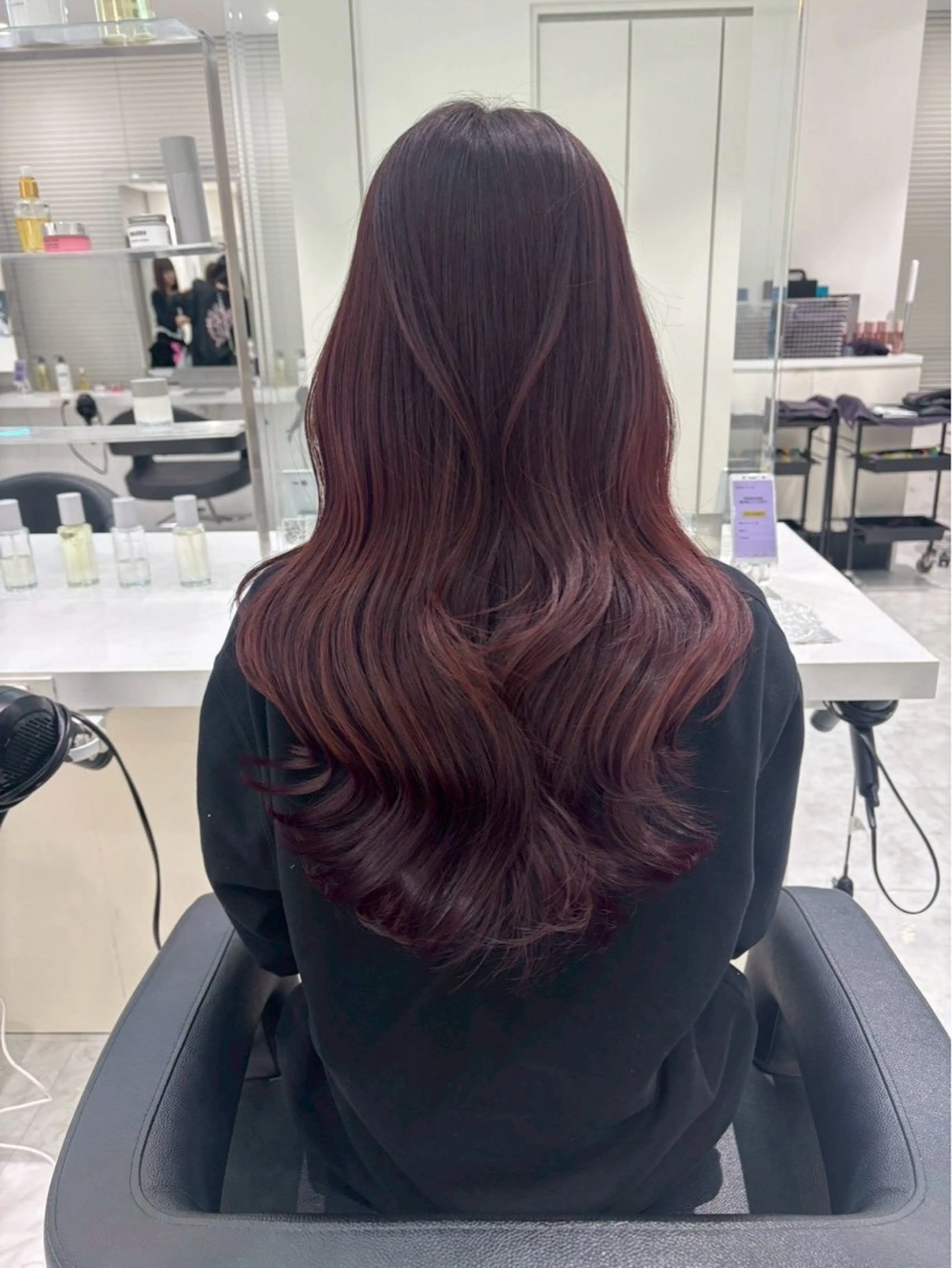 カラー 木村 咲良のヘアスタイル