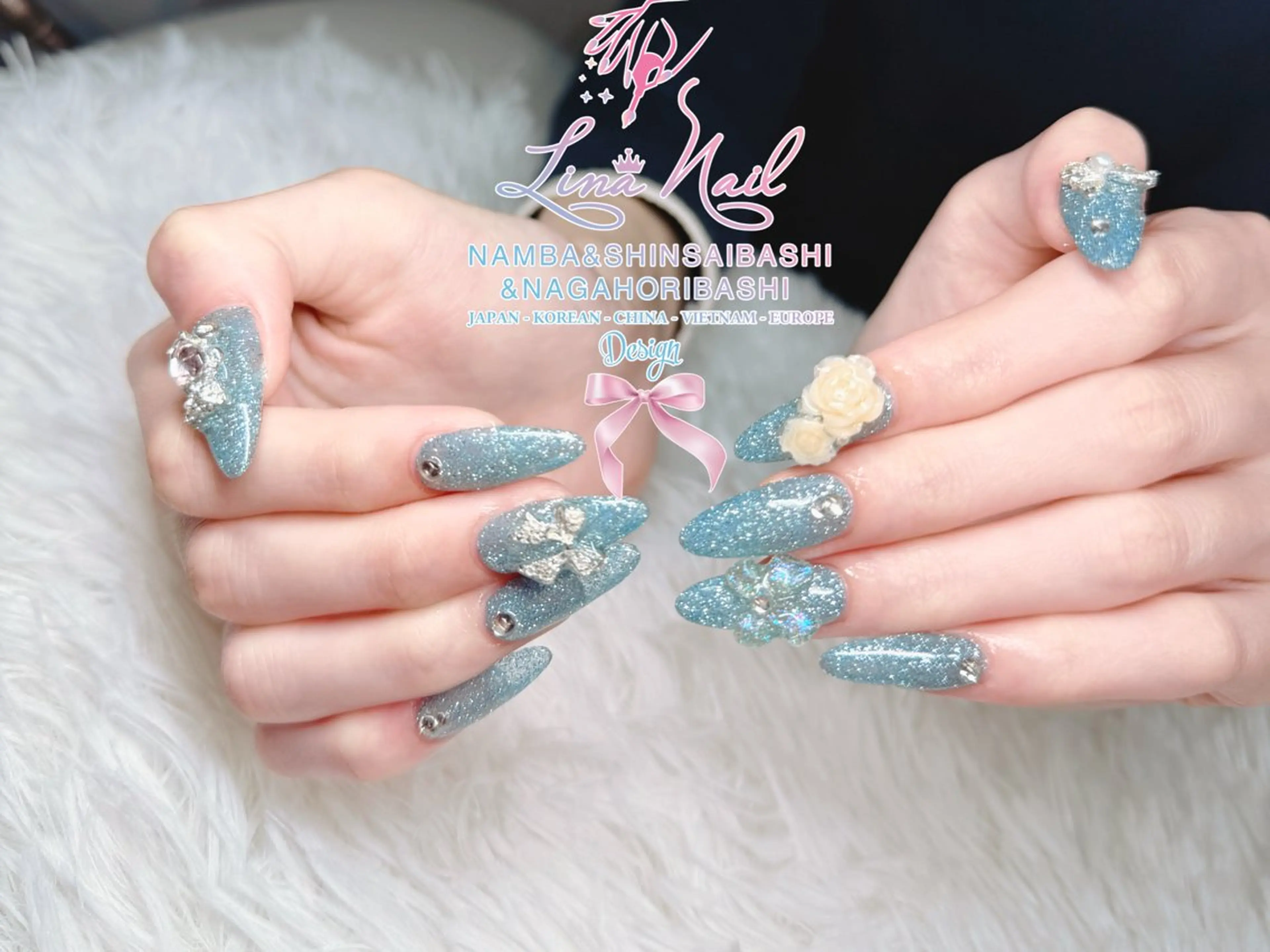 ネイル フットネイル ジェルネイル 持ち込み ネイルチップ ハンドネイル リナネイル 長堀橋店／東心斎橋店のネイルデザイン